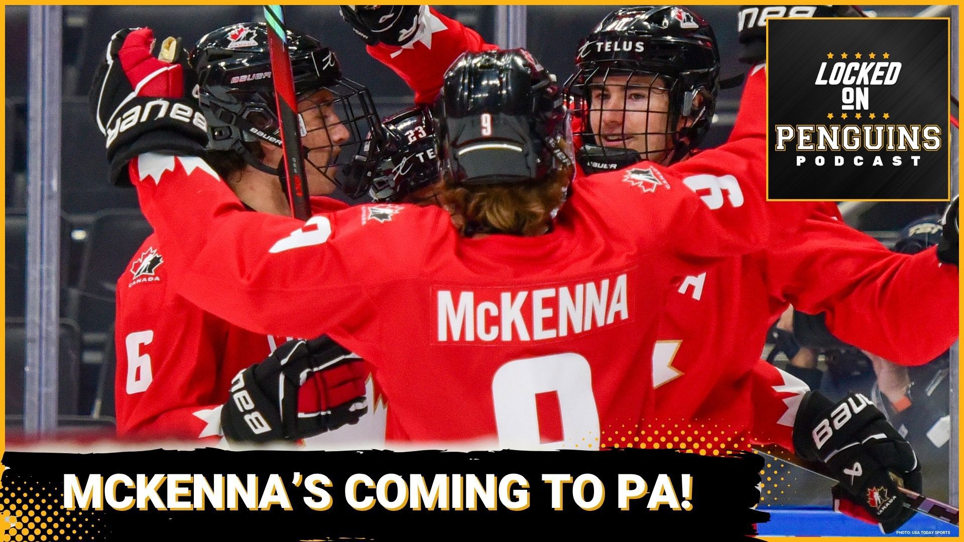 The presumptive first overall pick in the 2026 NHL Draft is heading to college, which could put him in the Penguins’ sights.