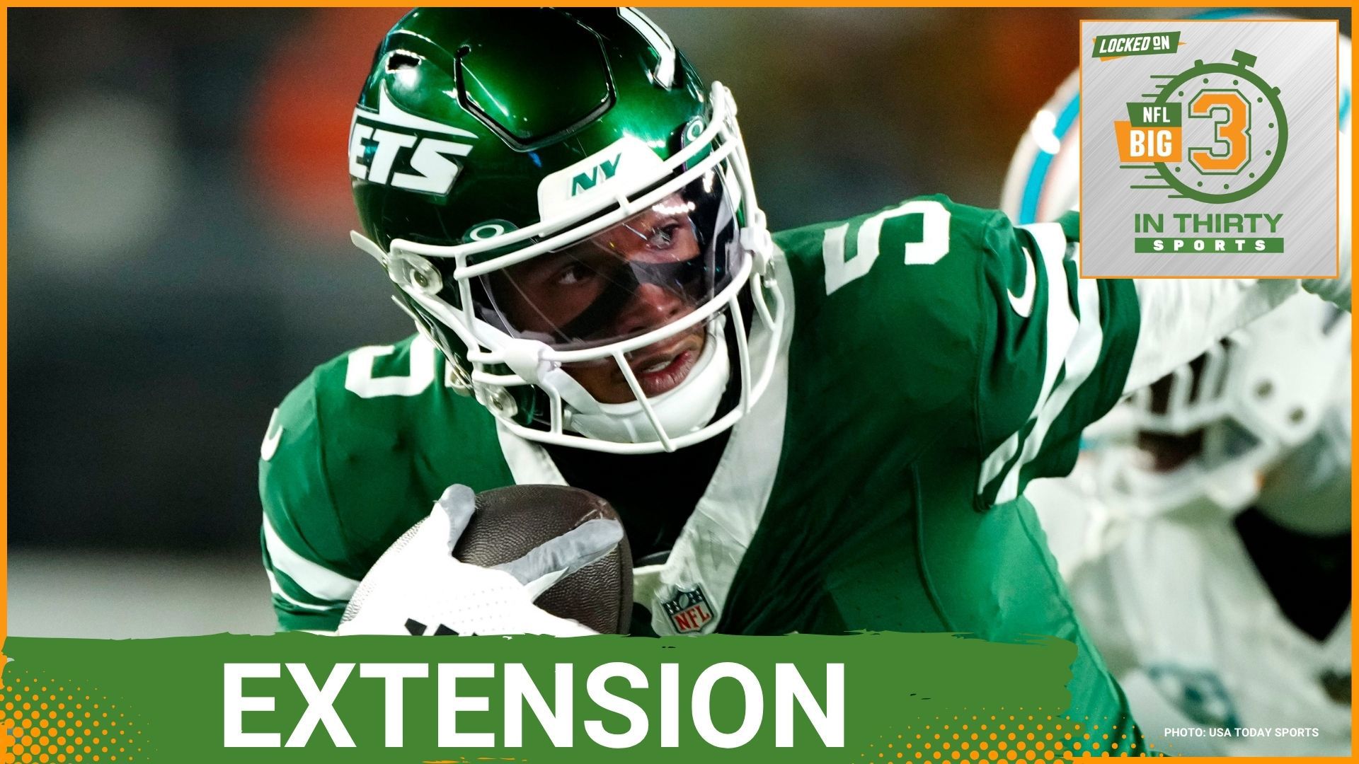 The Jets re-sign Garrett Wilson to a new contract and Mike Williams goes on the PUP list. The Saints' quarterback competition heats up.