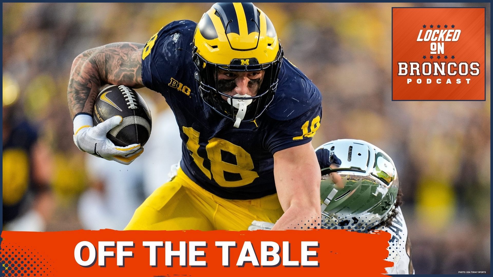 Will Sean Payton and the Denver Broncos pivot away from tight end in the first round of the NFL Draft? Does this take Colston Loveland off the table after the team s