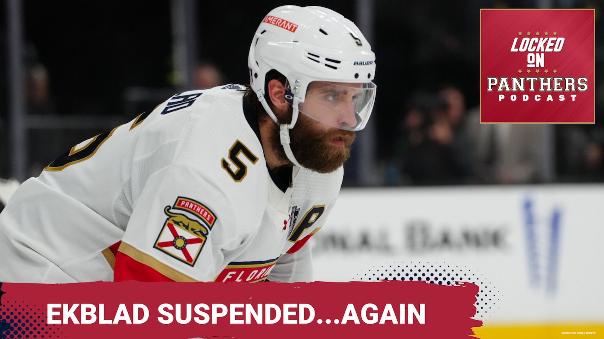 Armando Velez and Jacob Winans discuss the two-game suspension of D Aaron Ekblad, & preview game 5 of round one from Amalie Arena.