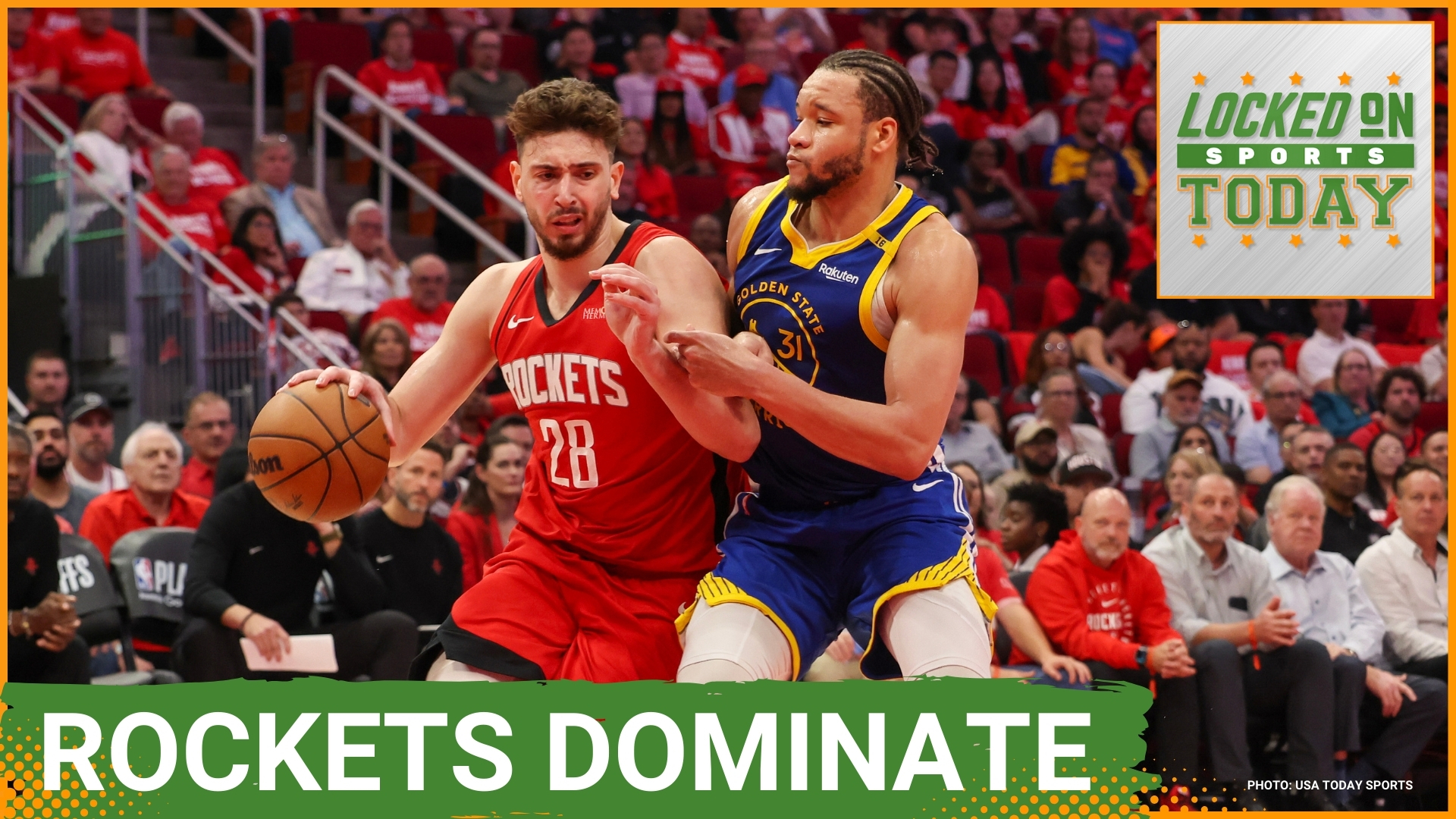 The Houston Rockets dominated game 5 and avoided elimination. Also, the Lakers tried to hang on for dear life vs the Timberwolves.