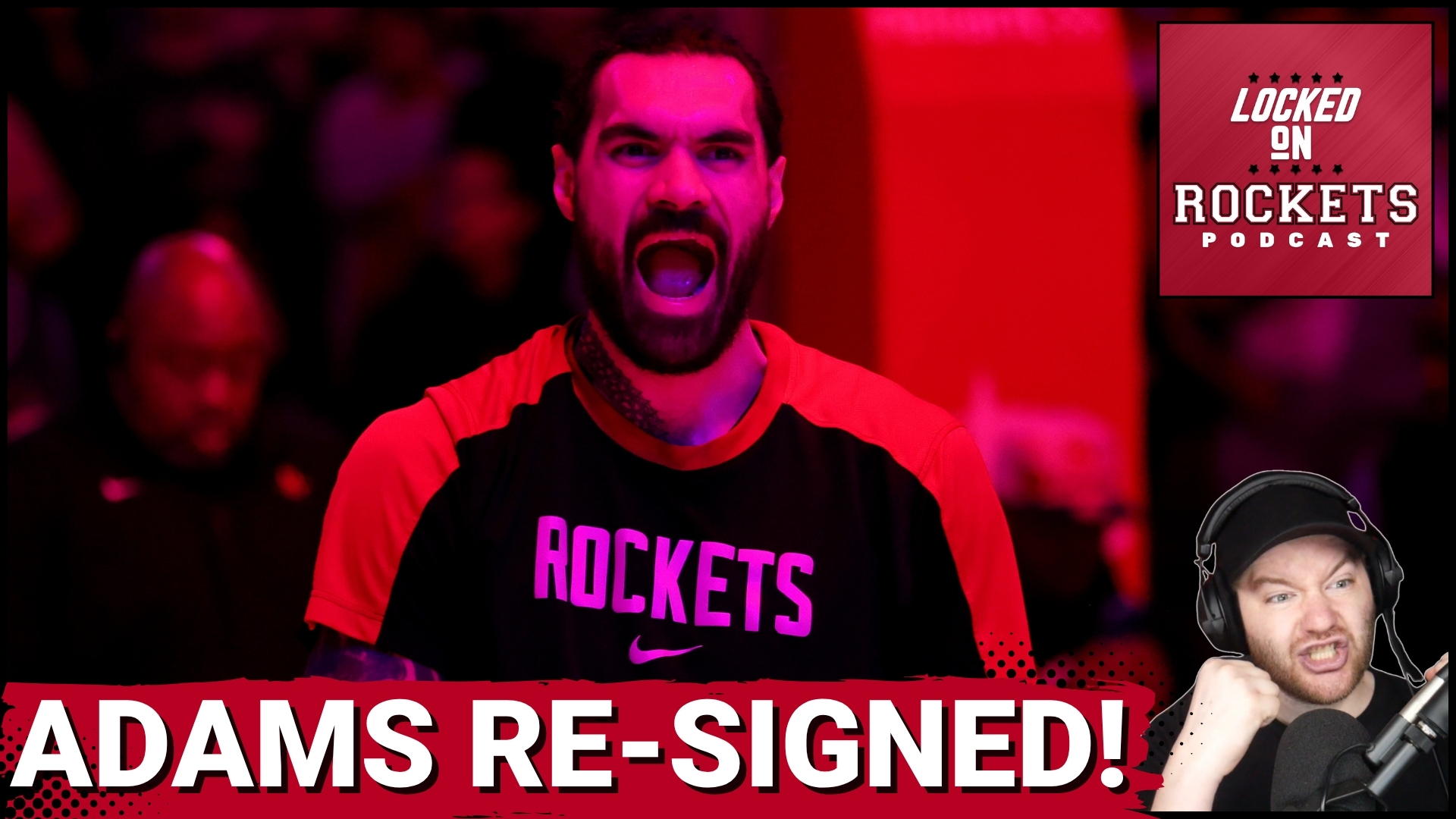 Rockets RE-SIGN Steven Adams, Houston Center Duo LOCKED IN | Jabari Smith Jr. EVOLVING This Summer?