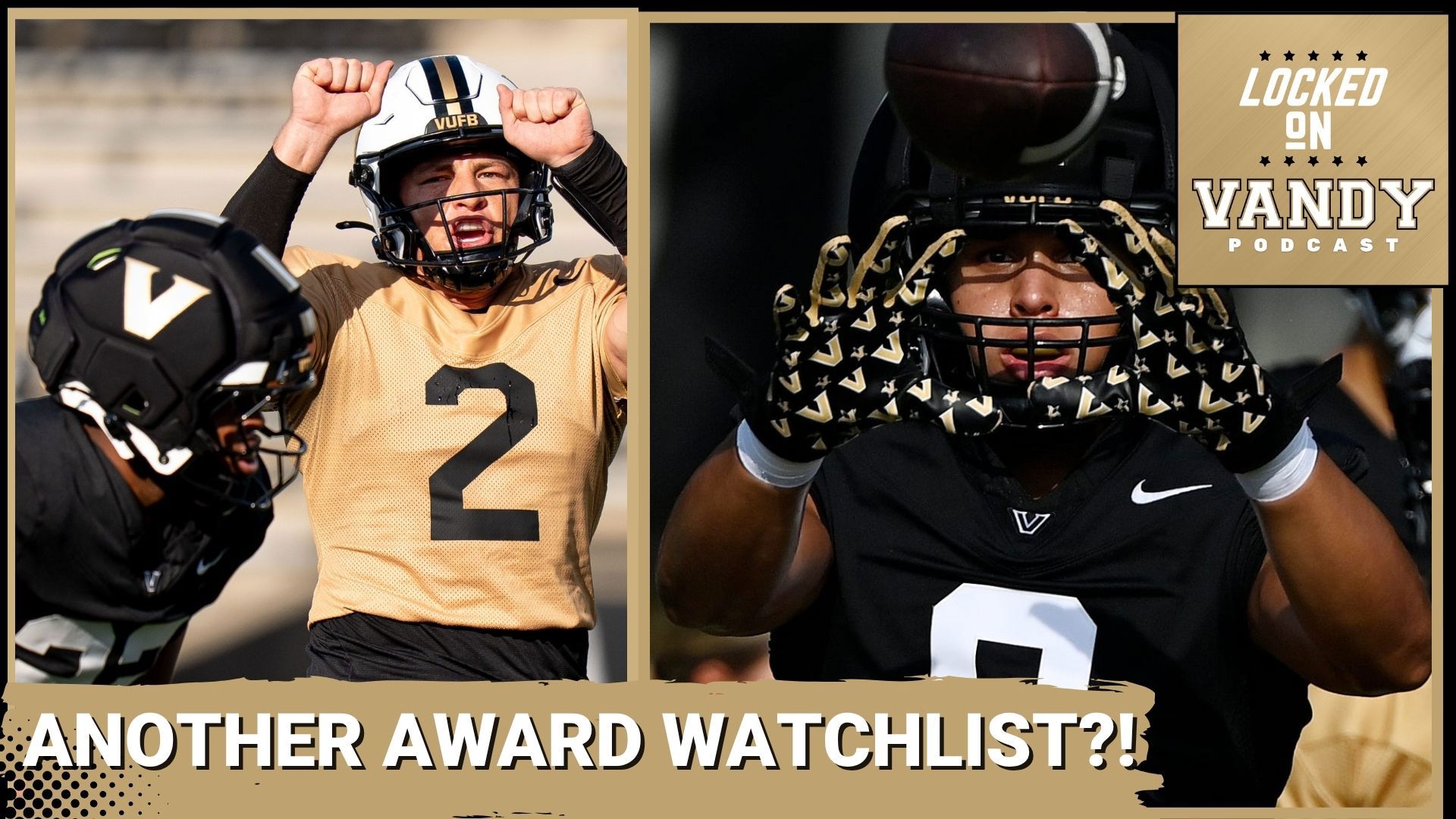 VANDERBILT COMMODORES football on the rise? Preseason watch lists signal bright future for key players.