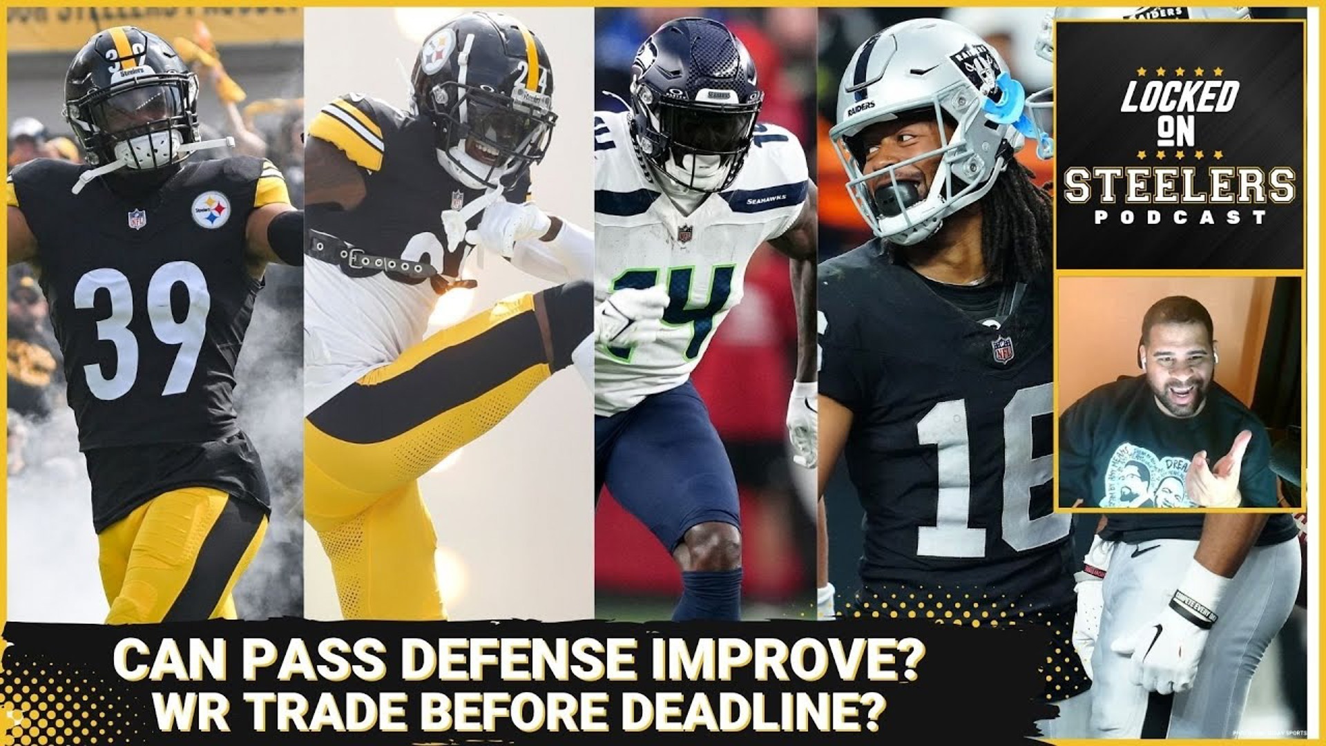 The Pittsburgh Steelers' pass defense showed signs of weakness in the first half of their season.