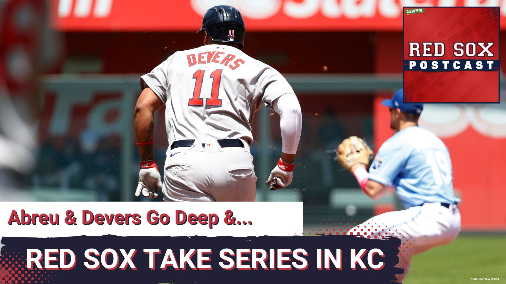 Lucas Giolito notched his 1st win since 2023 and Wilyer Abreu and Rafael Devers both Homered as Red Sox Take Finale & Series from Royals