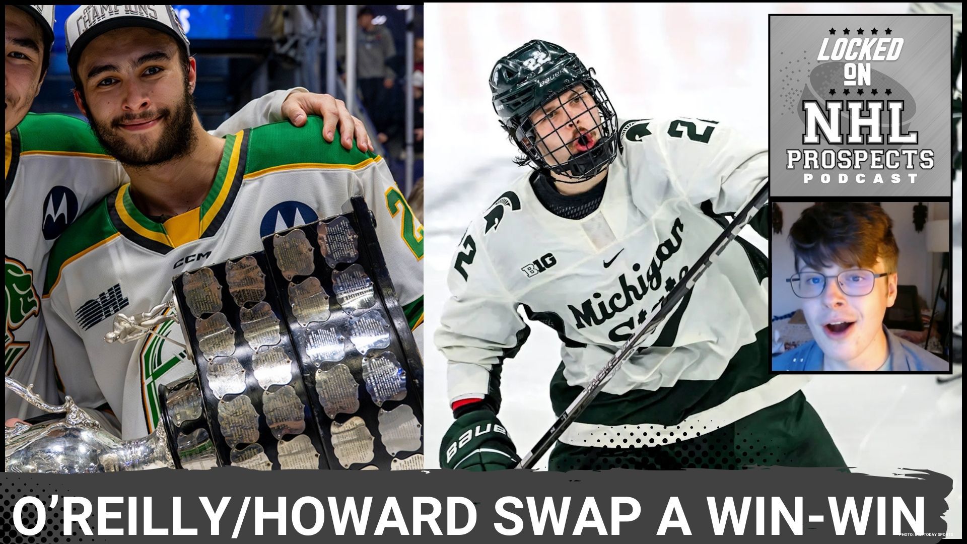 On today's show, we break down the prospect swap trade between the Edmonton Oilers and Tampa Bay Lightning, sending Isaac Howard to Alberta and Sam O'Reilly to Tampa