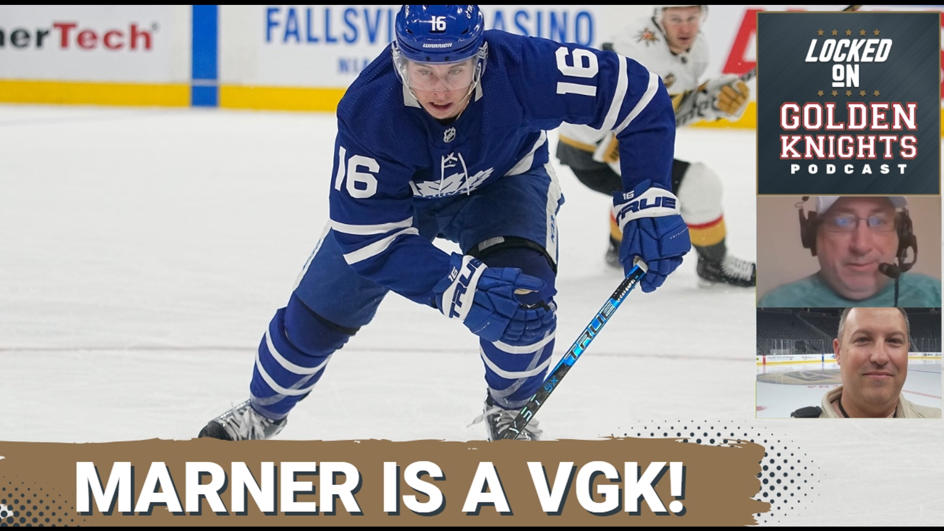 The Vegas Golden Knights and Toronto Maple Leafs came to terms on a sign and trade involving Mitch Marner.