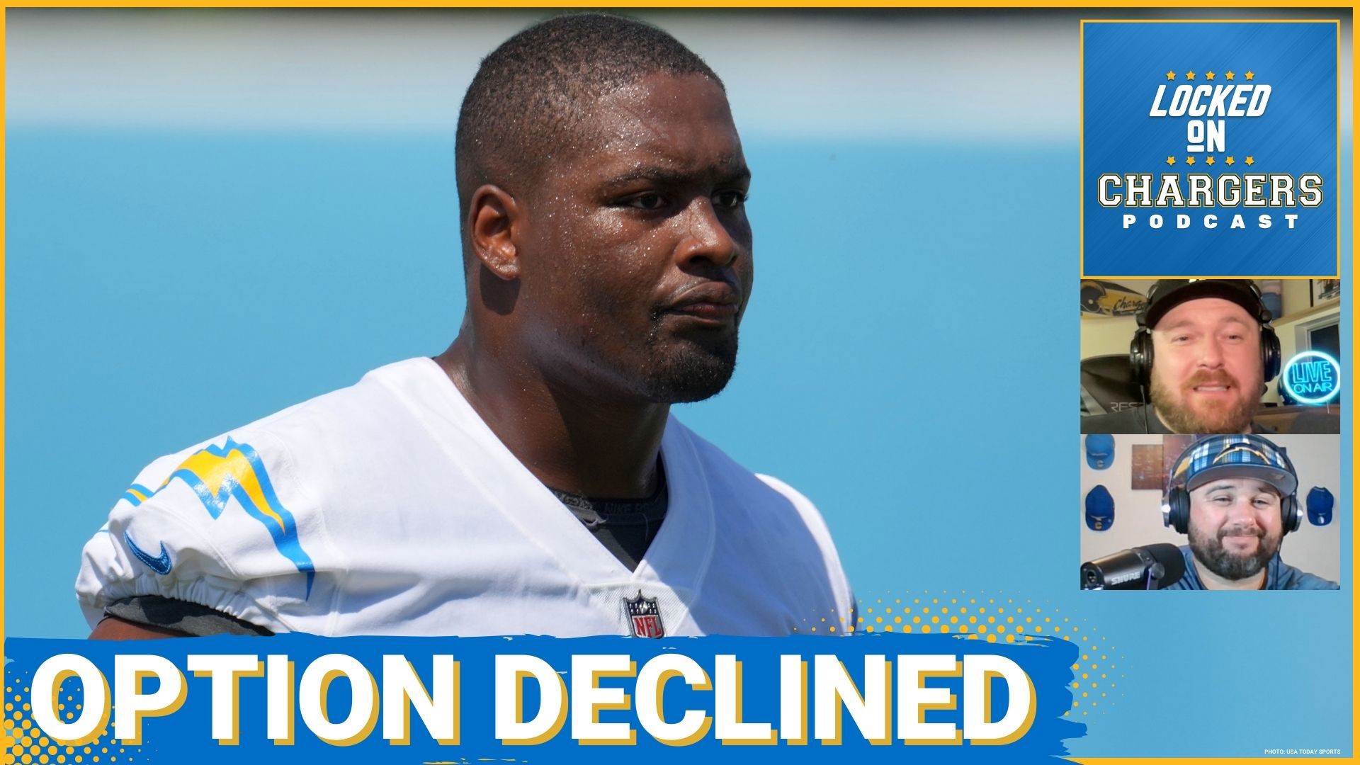Zion Johnson's 5th-year option declined by the Los Angeles Chargers—what does this mean for their offensive line strategy?