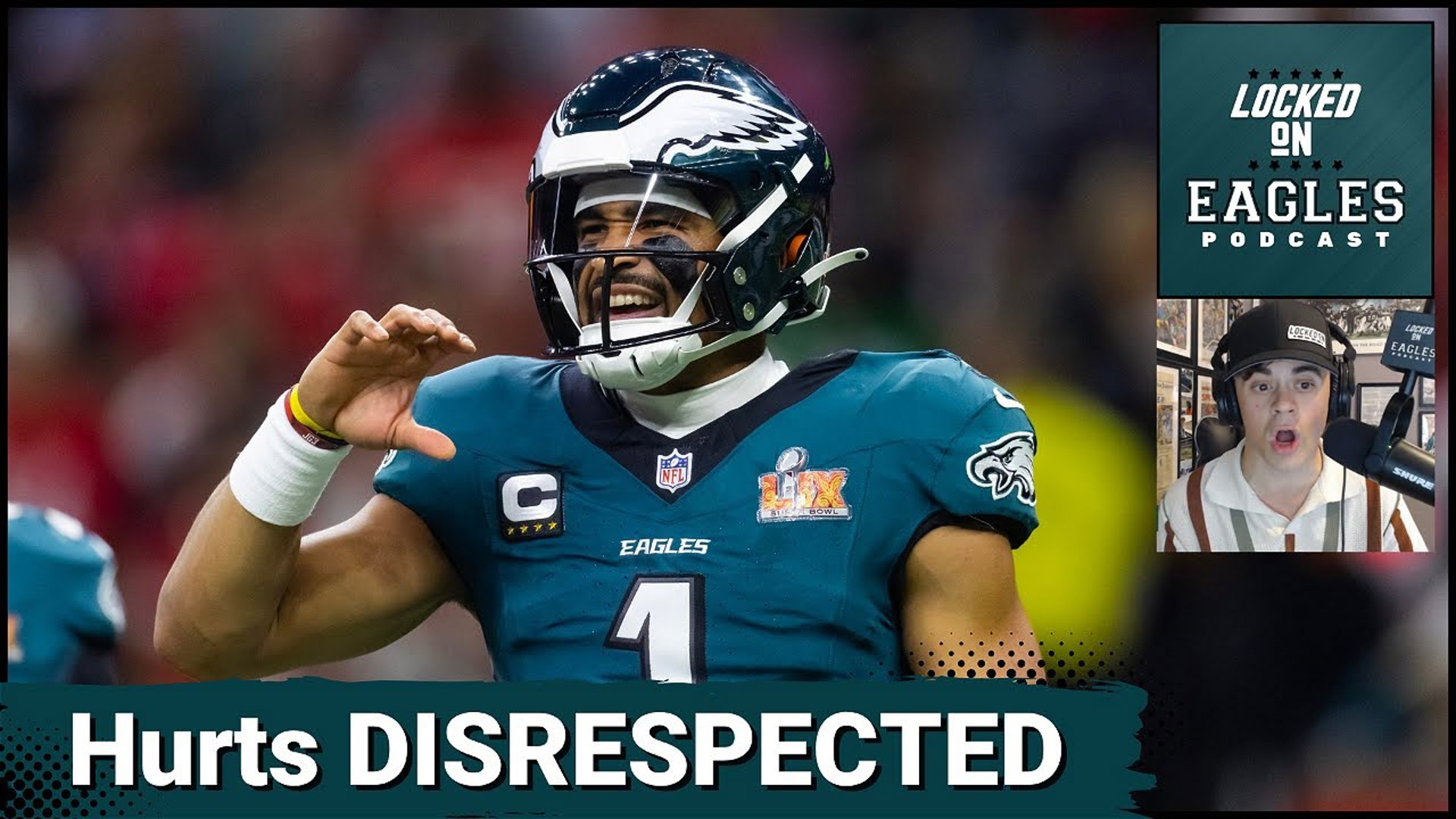 Defending the honor of Jalen Hurts as he was ranked #46 on the Locked On NFL Top 100 list! Is Hurts held to a different standard than other quarterbacks are? Why was
