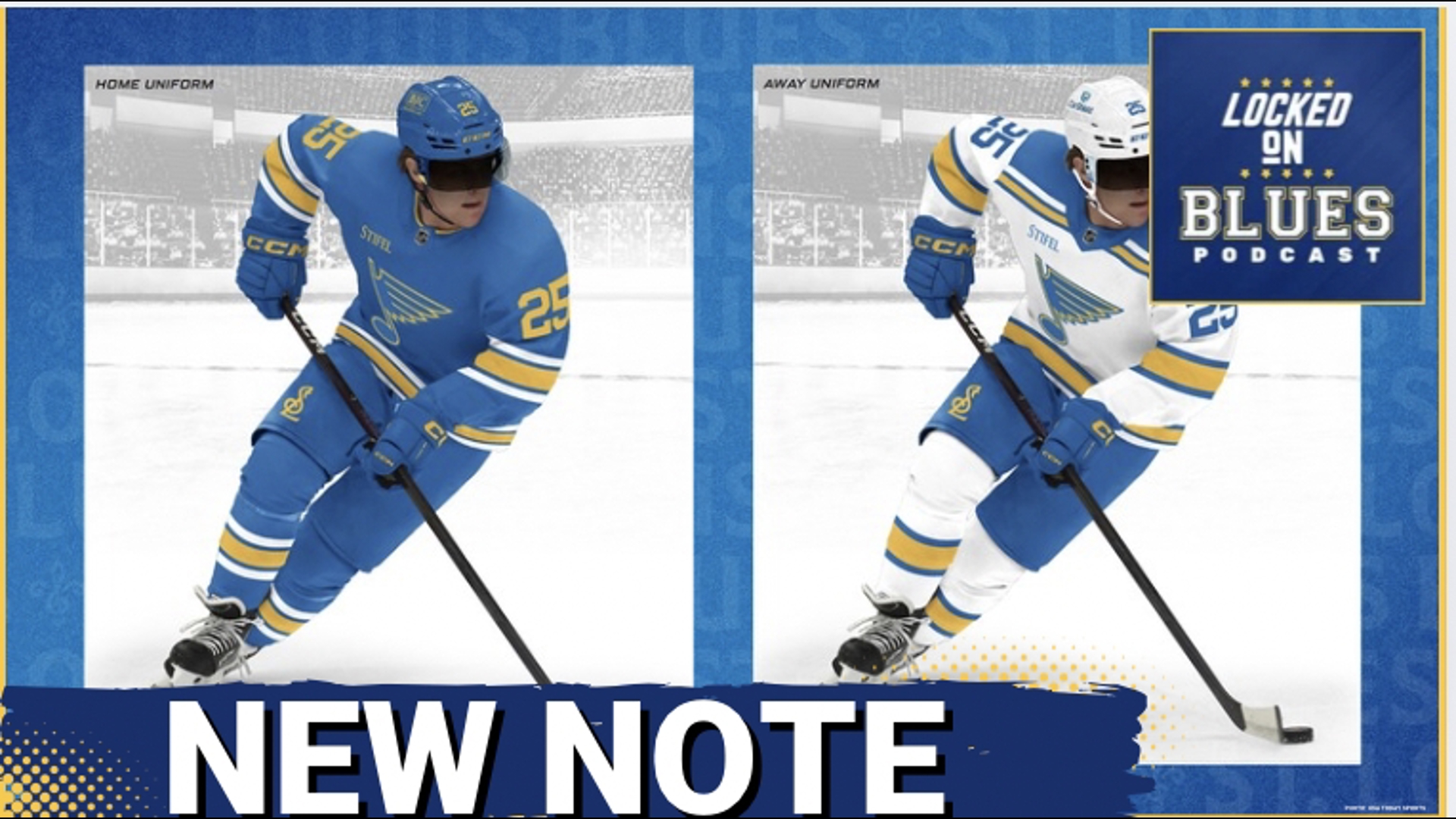 The St. Louis Blues have officially unveiled their brand-new sweater, bringing a bold and modern twist to a classic look. With sleek lines.