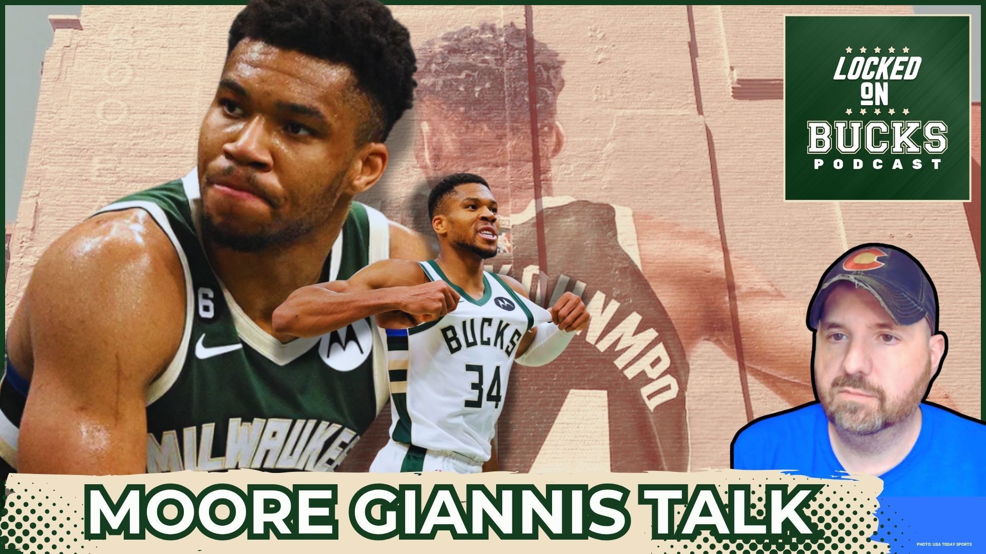 This podcast discusses the Milwaukee Bucks' offseason challenges, including replacing Brook Lopez, retaining key free agents, and navigating the new CBA