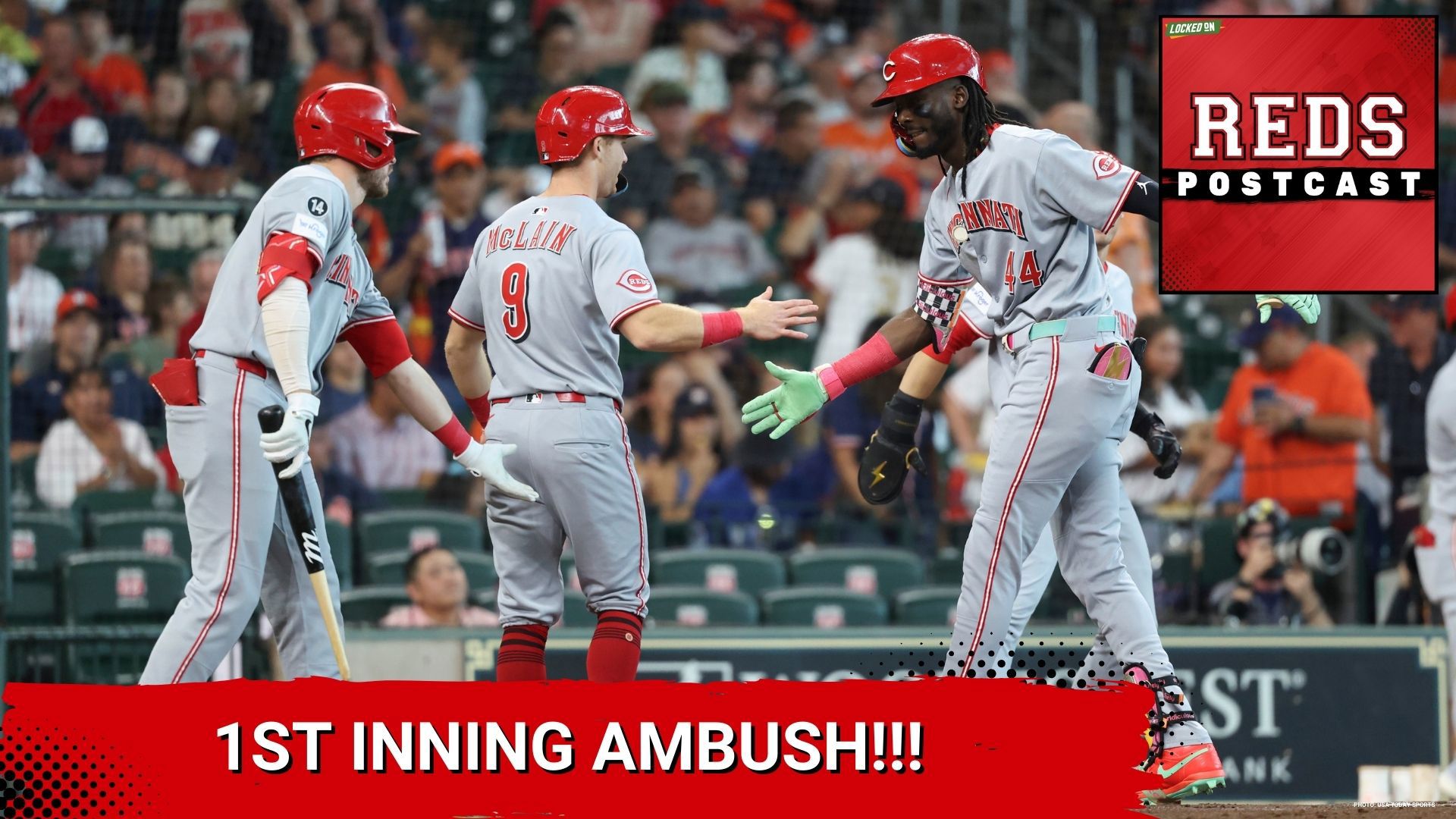The Cincinnati Reds defeated the Houston Astros 13-9 on Saturday night in an explosive offensive performance.