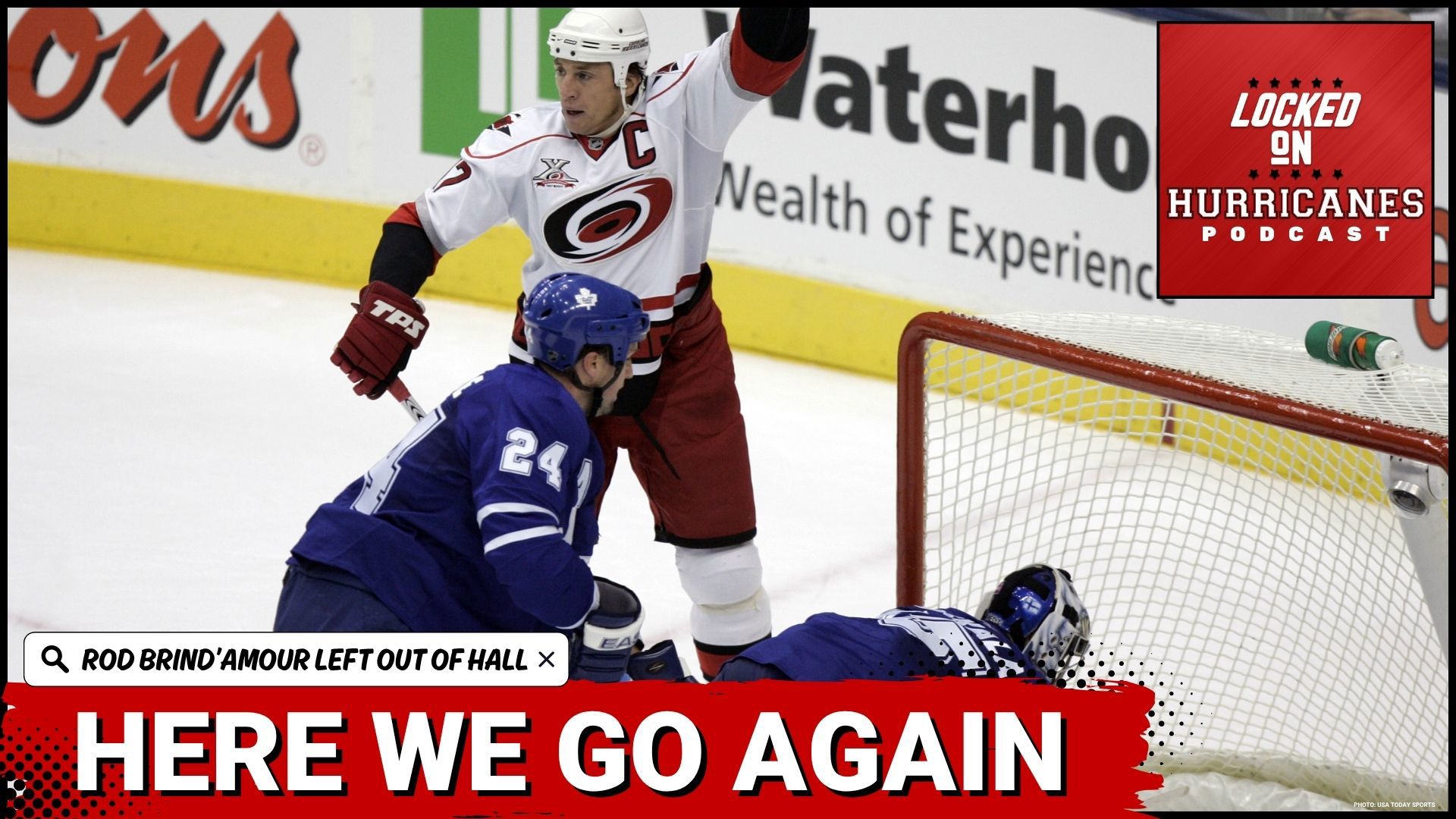 The Hockey Hall of Fame announced the names of those who will be part of the 2025 HHOF Class. Unfortunately, Rod Brind'Amour was left out of the hall once again.