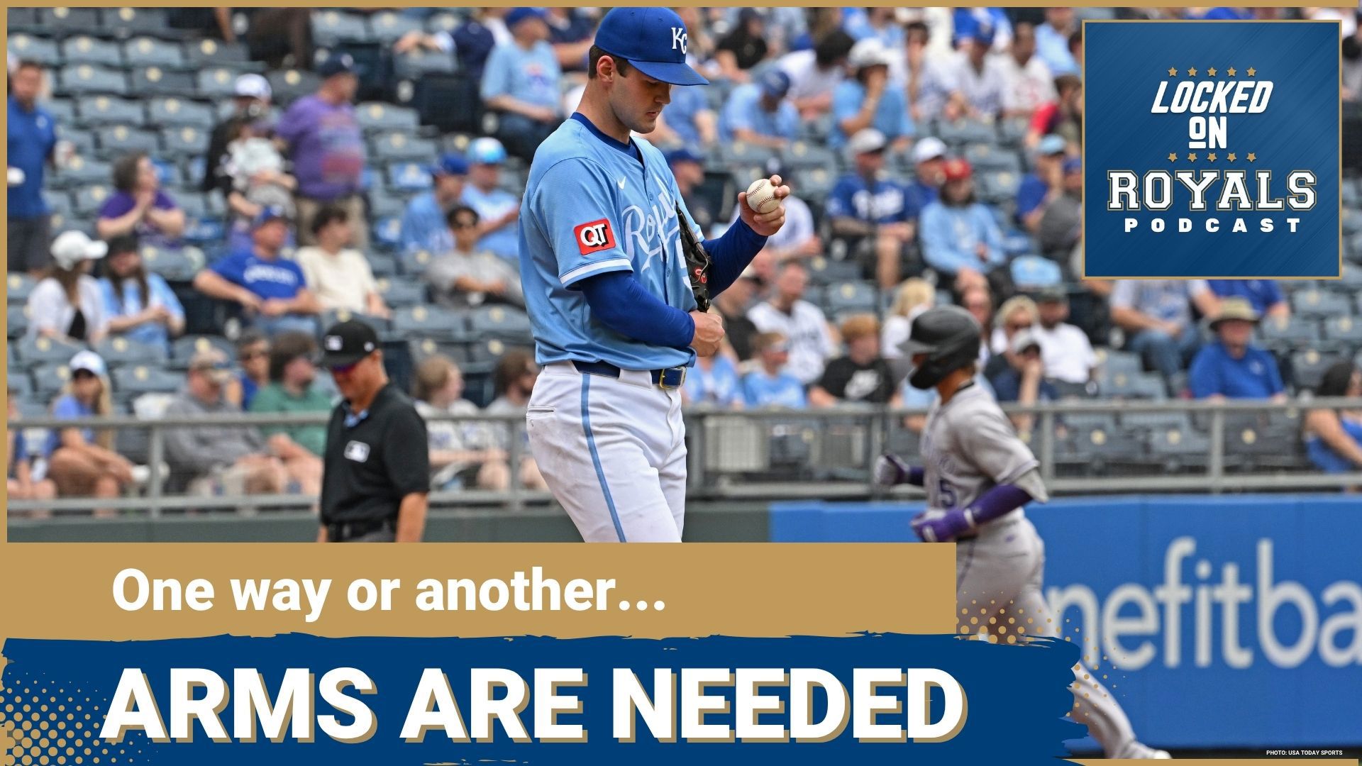 We give our reasons as to why the Royals need to acquire an arm or two to finish out the rest of the season.