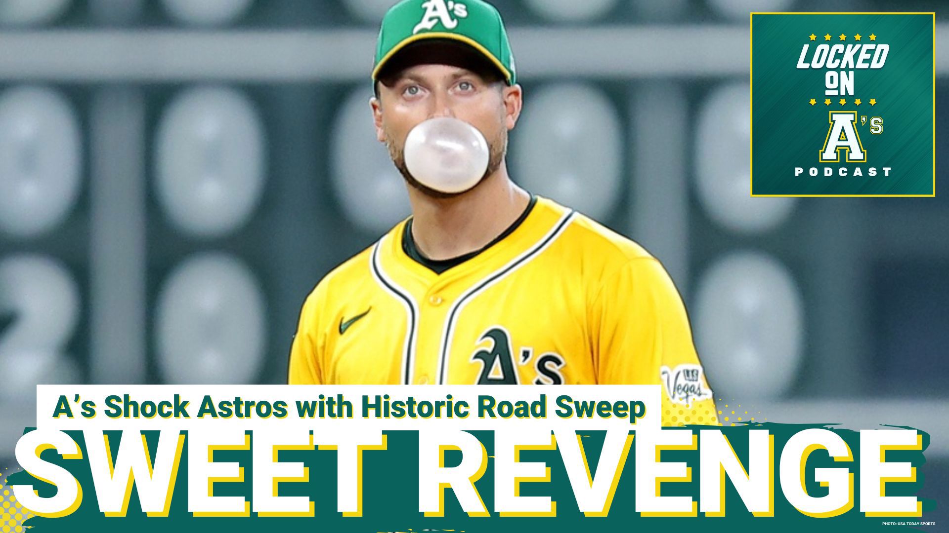 The A’s entered Daikin Park with nothing to lose and everything to prove—and boy, did they prove it.