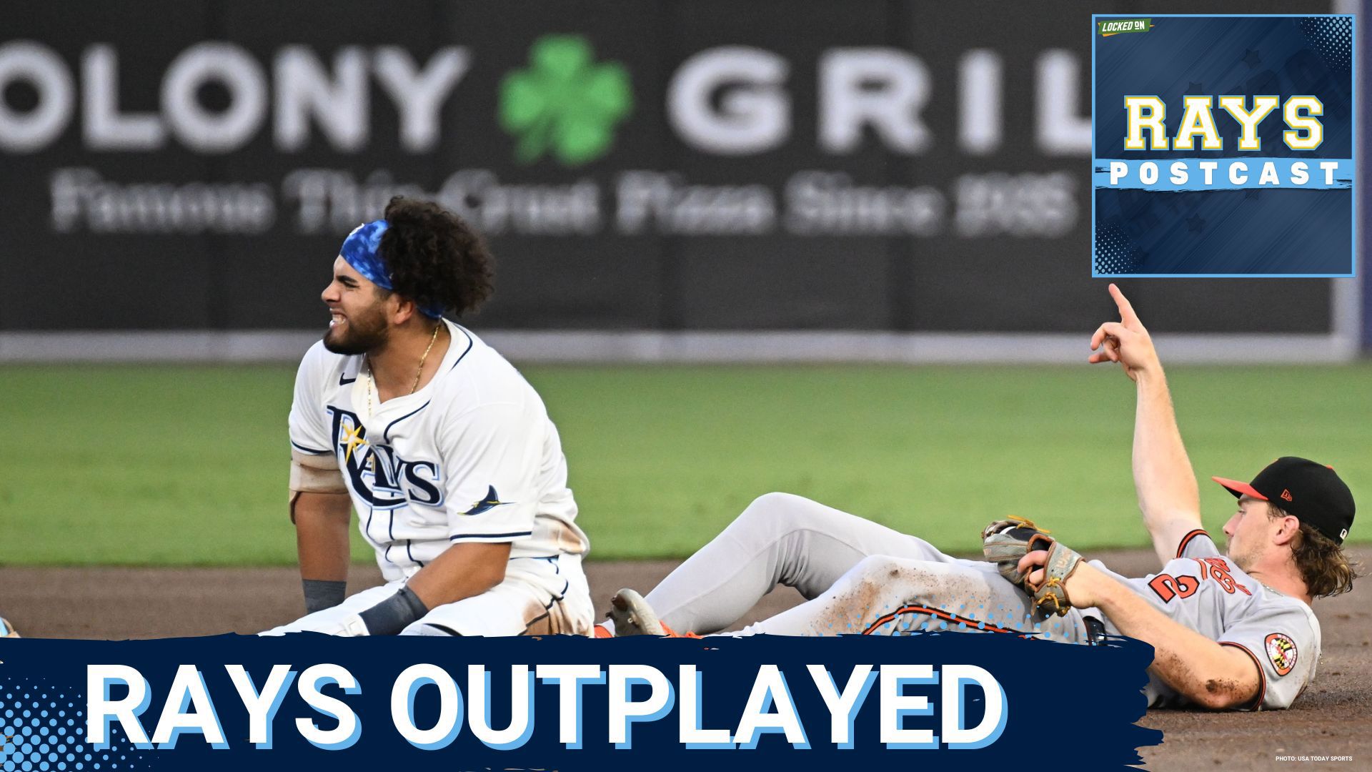 The Tampa Bay Rays winning streak ends with a loss to the Baltimore Orioles 5-1.