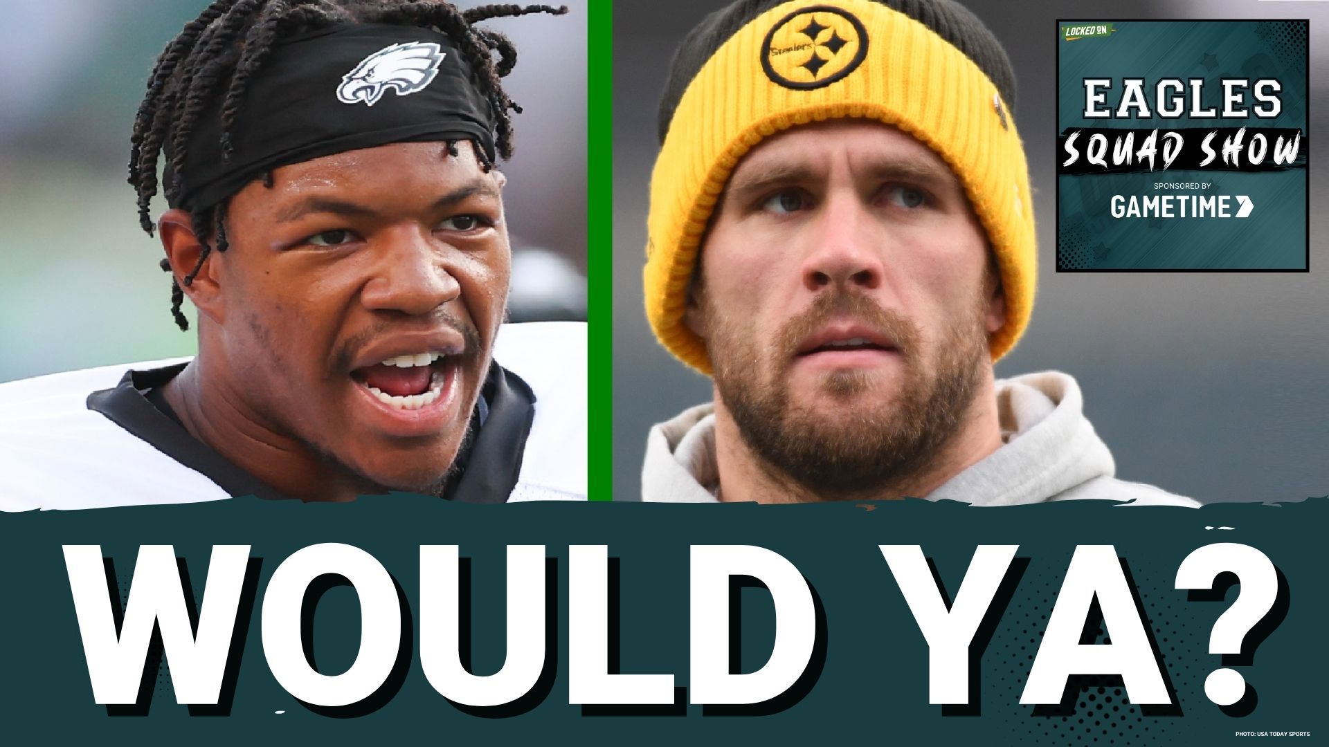 Harry, Louie and Marc give their takes on the rumor that that Steelers would be willing to trade T.J. Watt for Nolan Smith!