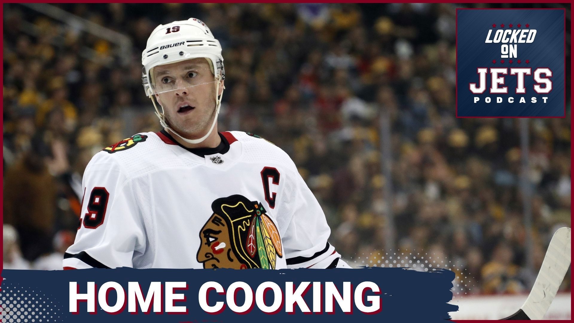 After the flurry of free agent activity this week, the Winnipeg Jets took some quiet time to formally welcome Jonathan Toews to the team.