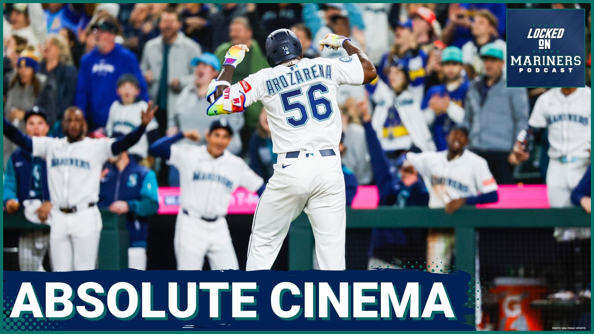 Logan Gilbert spun seven innings of one-hit ball while Randy Arozarena and Jorge Polanco carried the bats to a 4-2 Mariners win on Opening Day. Ty and Colby react.