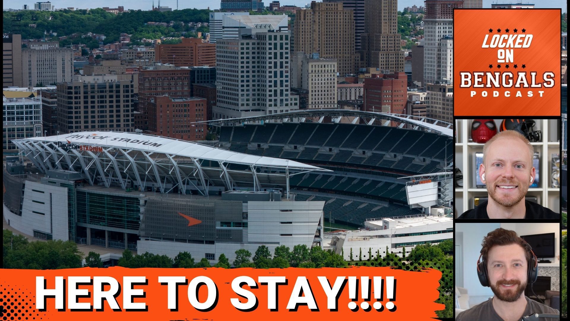 The Hamilton County commissioners approved the framework of a new lease for the Bengals and Paycor Stadium that will keep the team in Cincinnati through 2036!