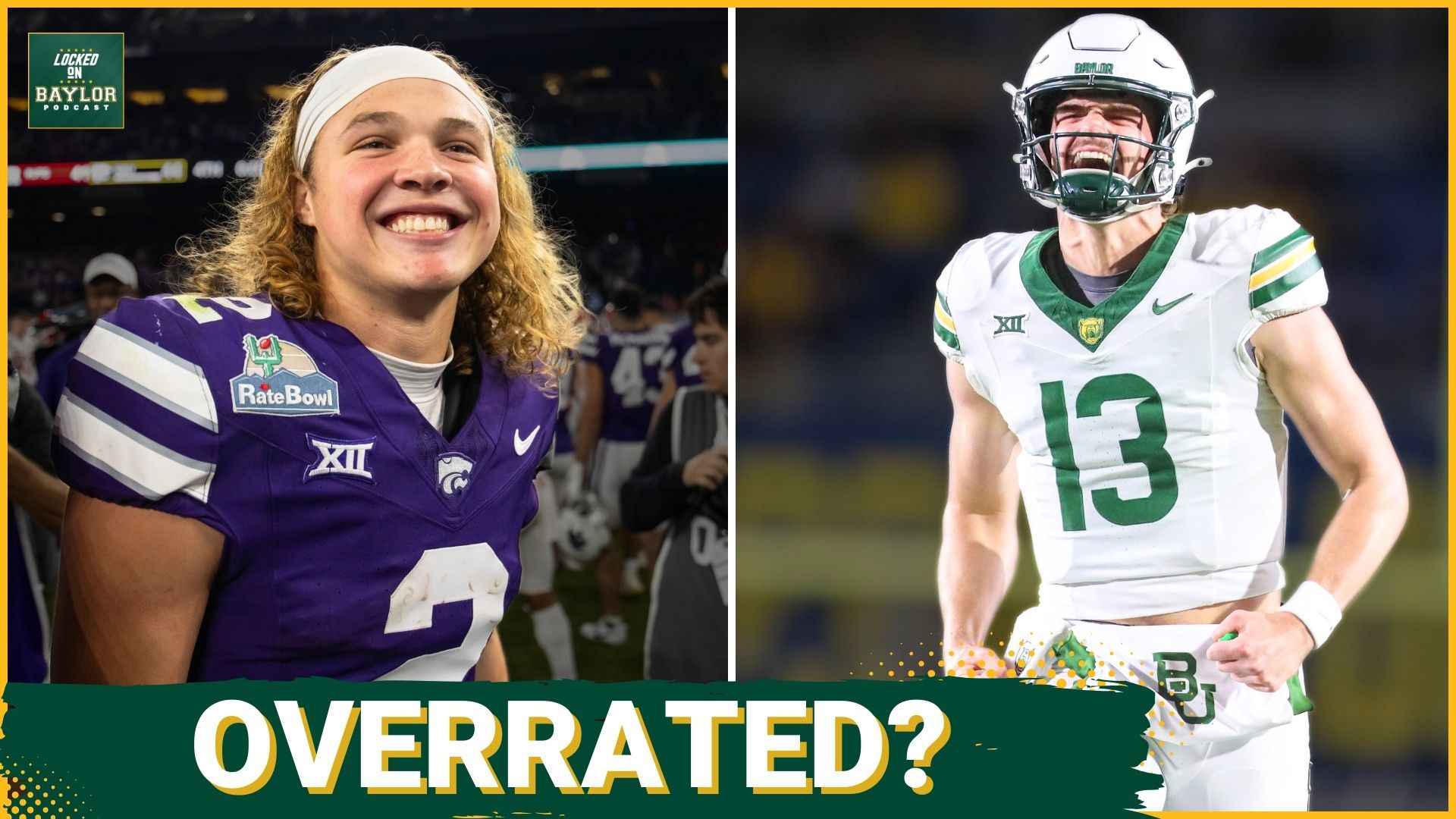 Both Baylor and Kansas State enter the 2025 season with Big 12 title aspirations, but can Avery Johnson carry the Wildcats there in an ELITE quarterback conference?