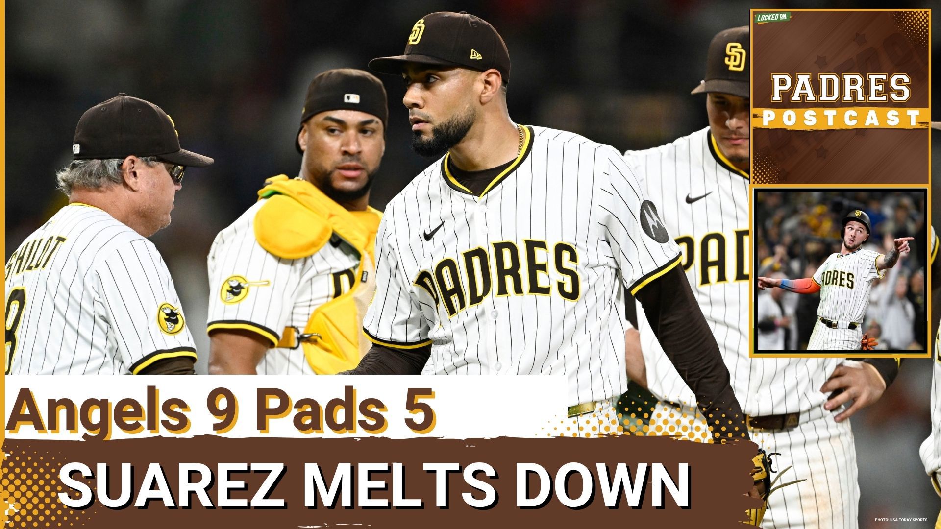 Closer Robert Suarez blew his 1st save of the season, giving up a 2-run lead in the 9th. Jackson Merrill had 3 hits, an RBI & a run scored, & Fernando hit a home run