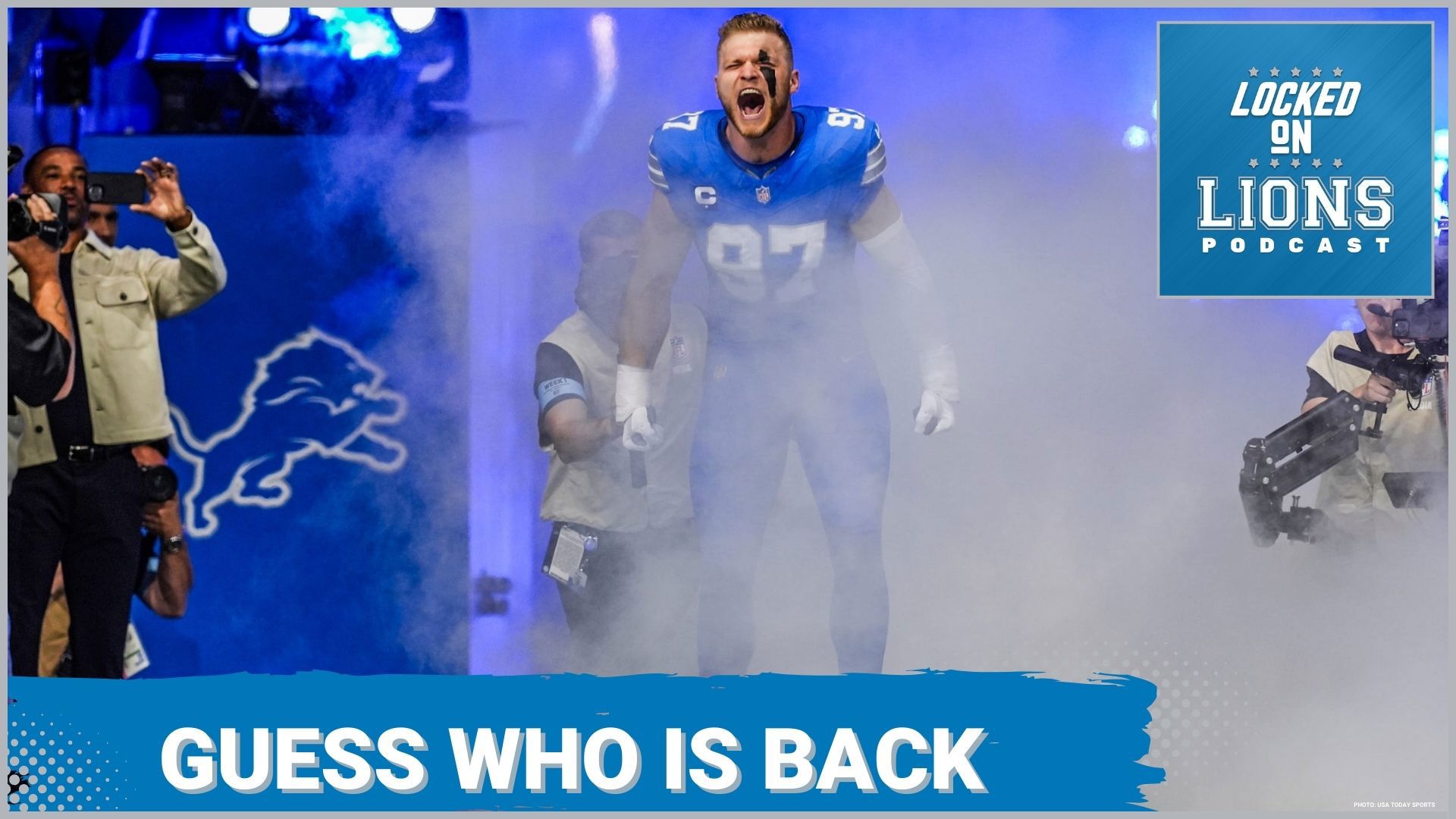 The Lions continue with OTA's in Allen Park and Aidan Hutchinson spoke today and says he is "fully cleared."