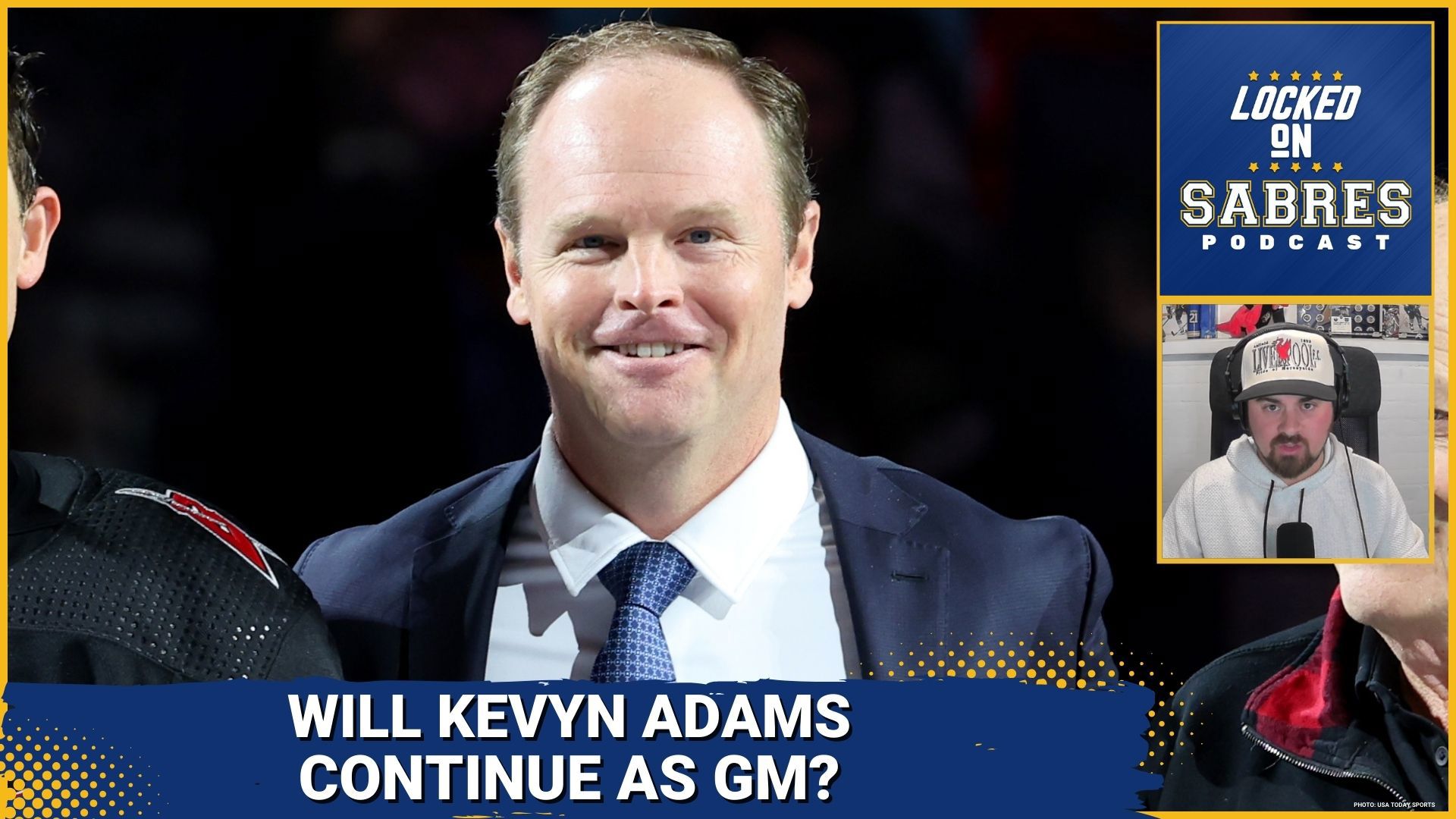 There are rumors that Kevyn Adams could be headed for a different role in the Sabres organization. What job could Adams be moved to and who could replace him as GM?