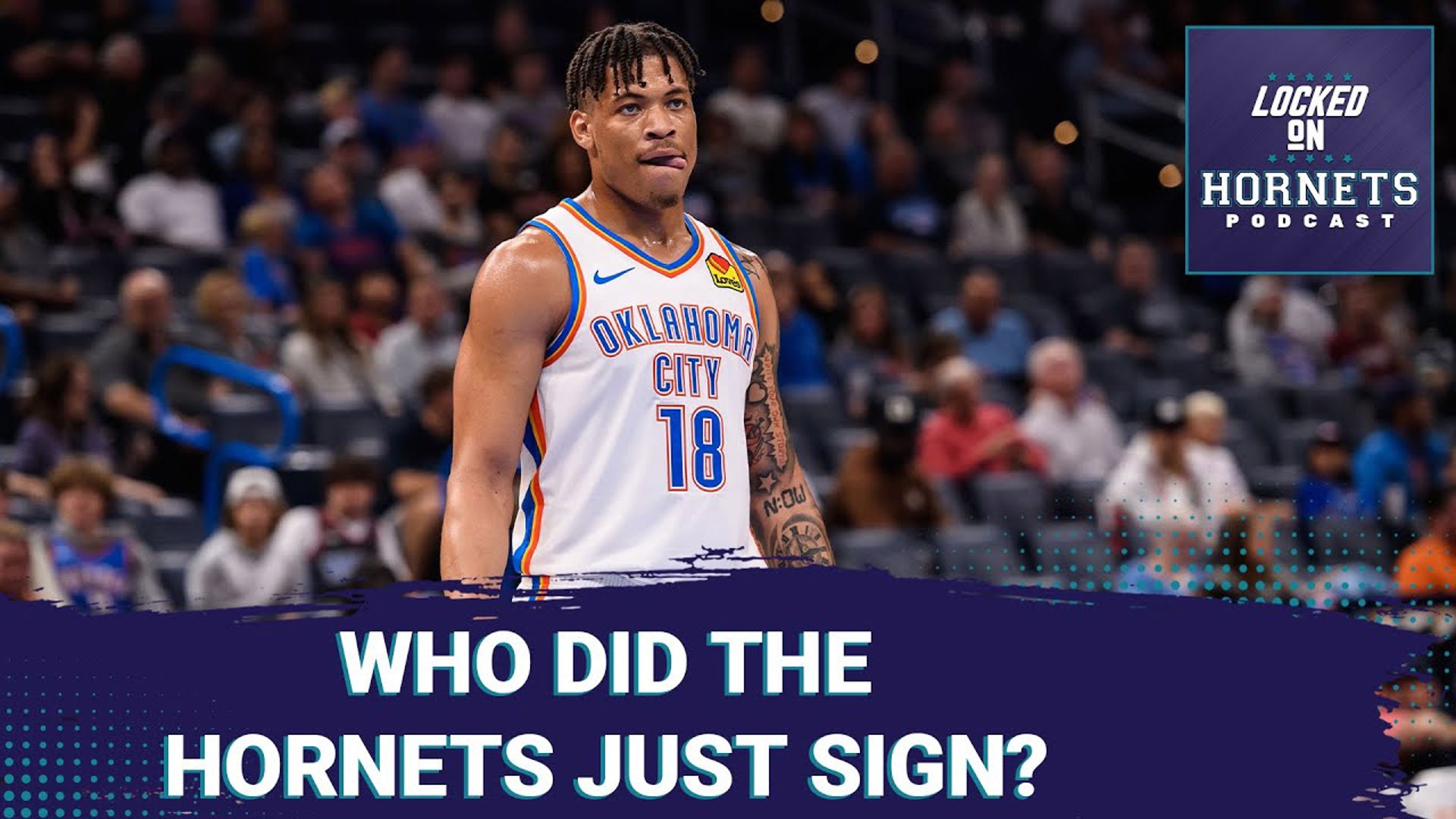 The Charlotte Hornets add a new player PLUS: Hornets newlywed game and Best in Post