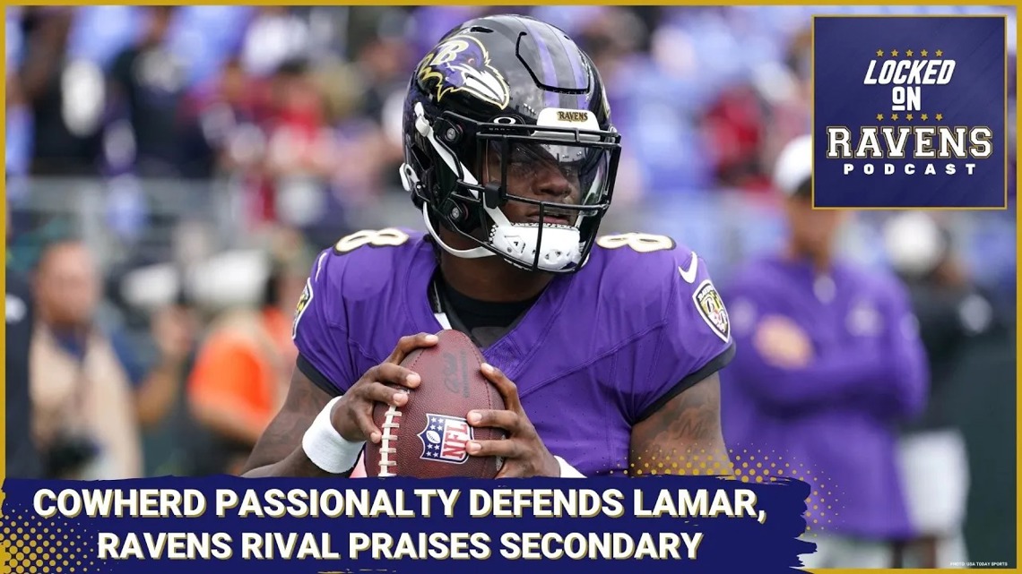 Colin Cowherd goes SCORCHED EARTH defending Lamar Jackson, Baltimore