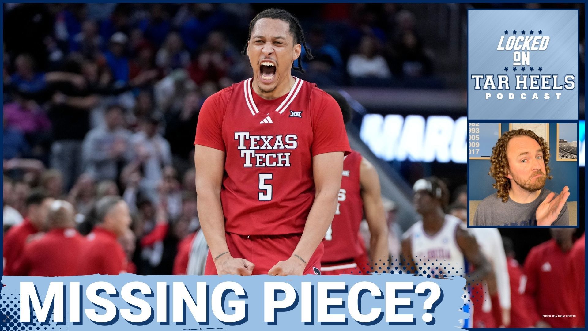 Texas Tech star transfer Darrion Williams just withdrew from the NBA Draft. Could he be the missing piece for UNC at small forward?