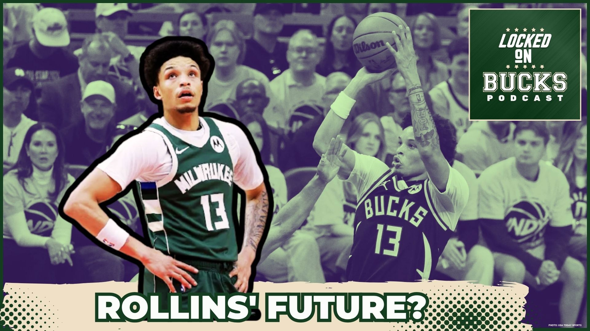 Bucks prioritize re-signing Ryan Rollins as point guard. Damian Lillard's future uncertain after waive-and-stretch. Myles Turner signing impacts roster construction.