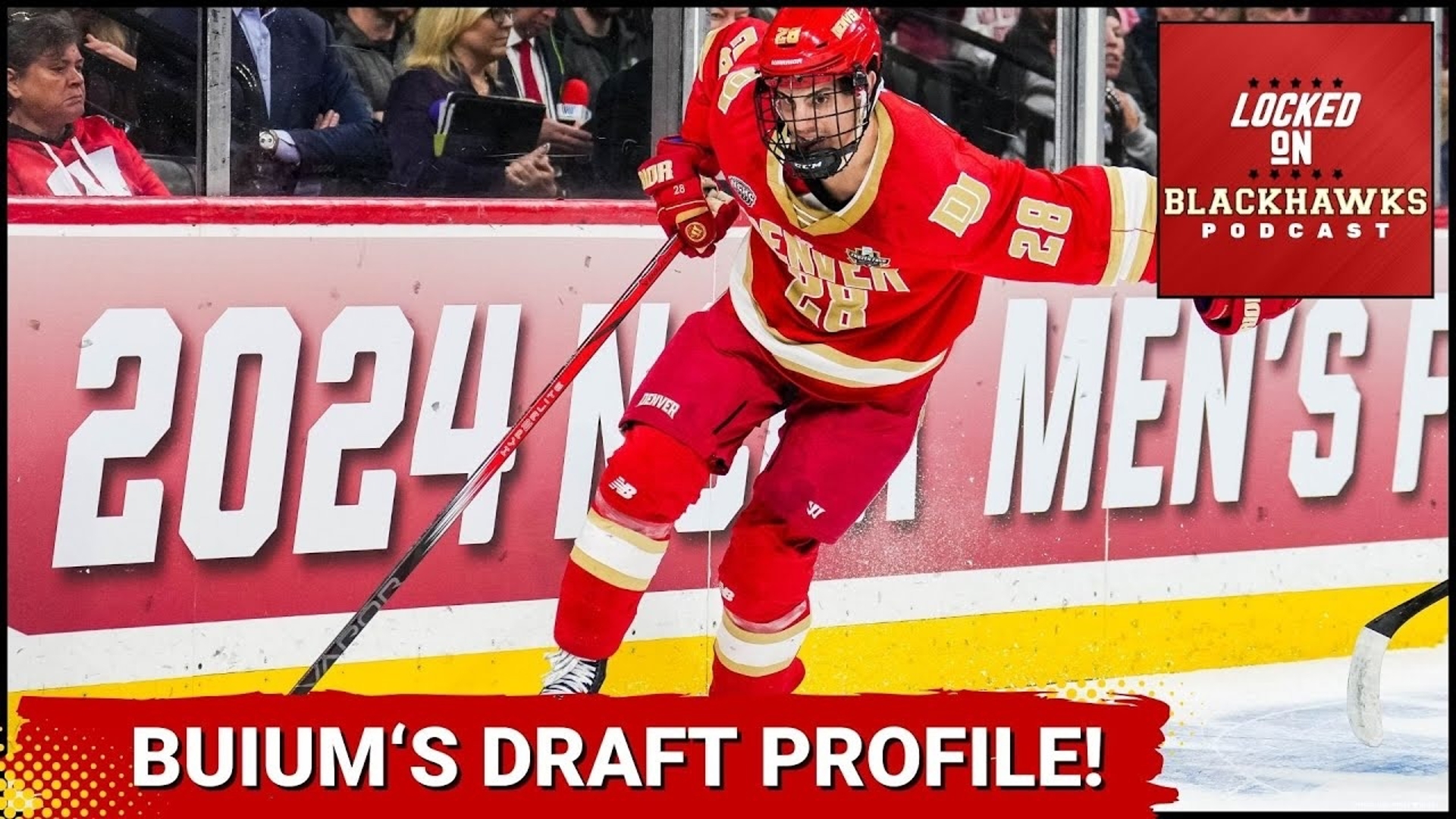 Thursday's episode begins with 18-year-old electrifying left-handed defenseman Zeev Buium's 2024 NHL Draft Profile!