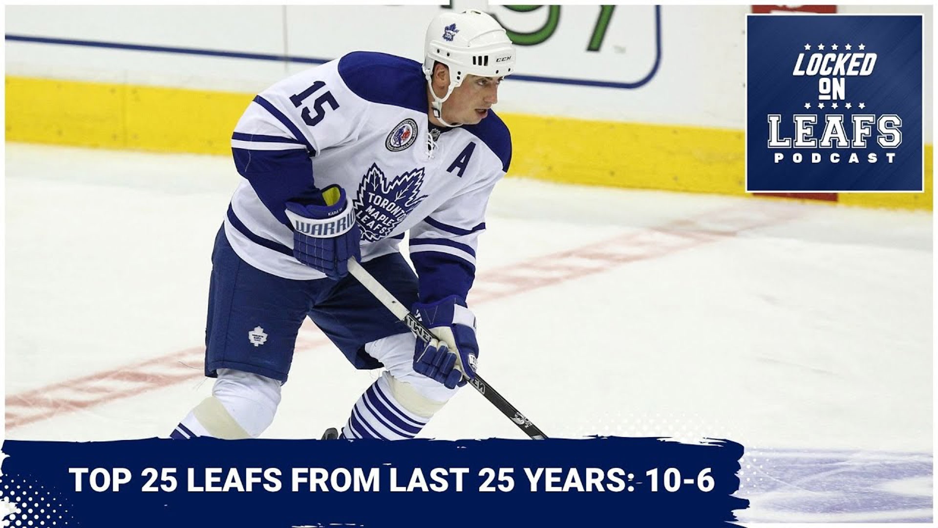 We get into the final 10 of our top 25 Toronto Maple Leafs of the last quarter-century. Who will claim the coveted spots 10 through 6?