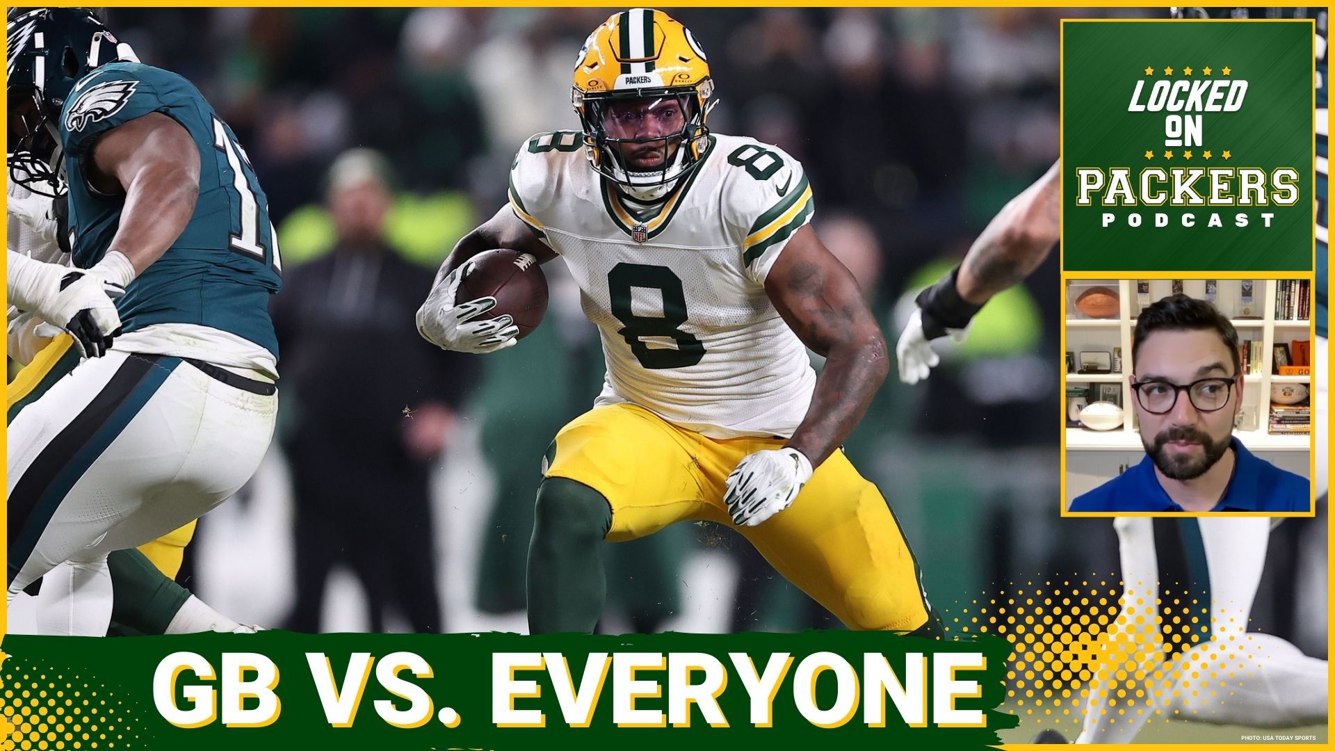 Yes, the Green Bay Packers are looking up at the Philadelphia Eagles in the NFC right now. But they can't be too focused on beating Philly.