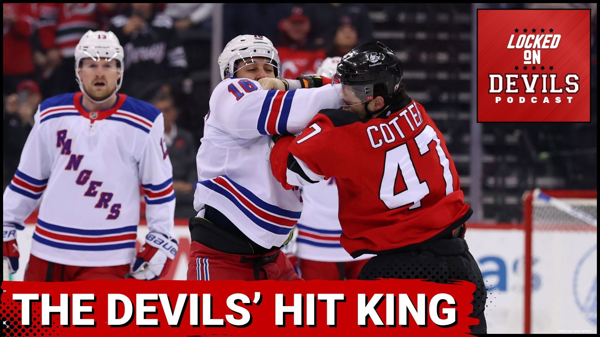 Paul Cotter was acquired last offseason in a trade with the Vegas Golden Knights. He was impactful this season for the New Jersey Devils.