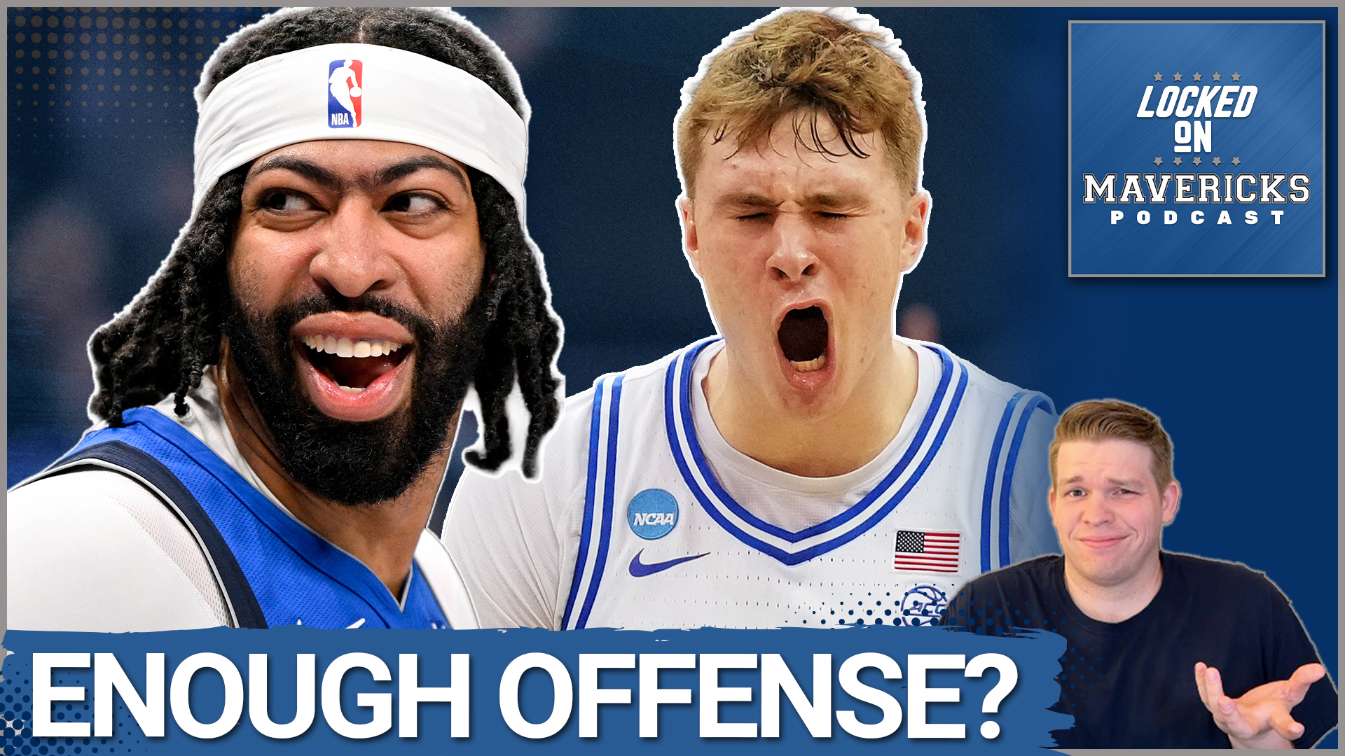 The Dallas Mavericks are looking to get back to the NBA Finals, can they build an offense around Cooper Flagg, Anthony Davis, and Kyrie Irving to get there?