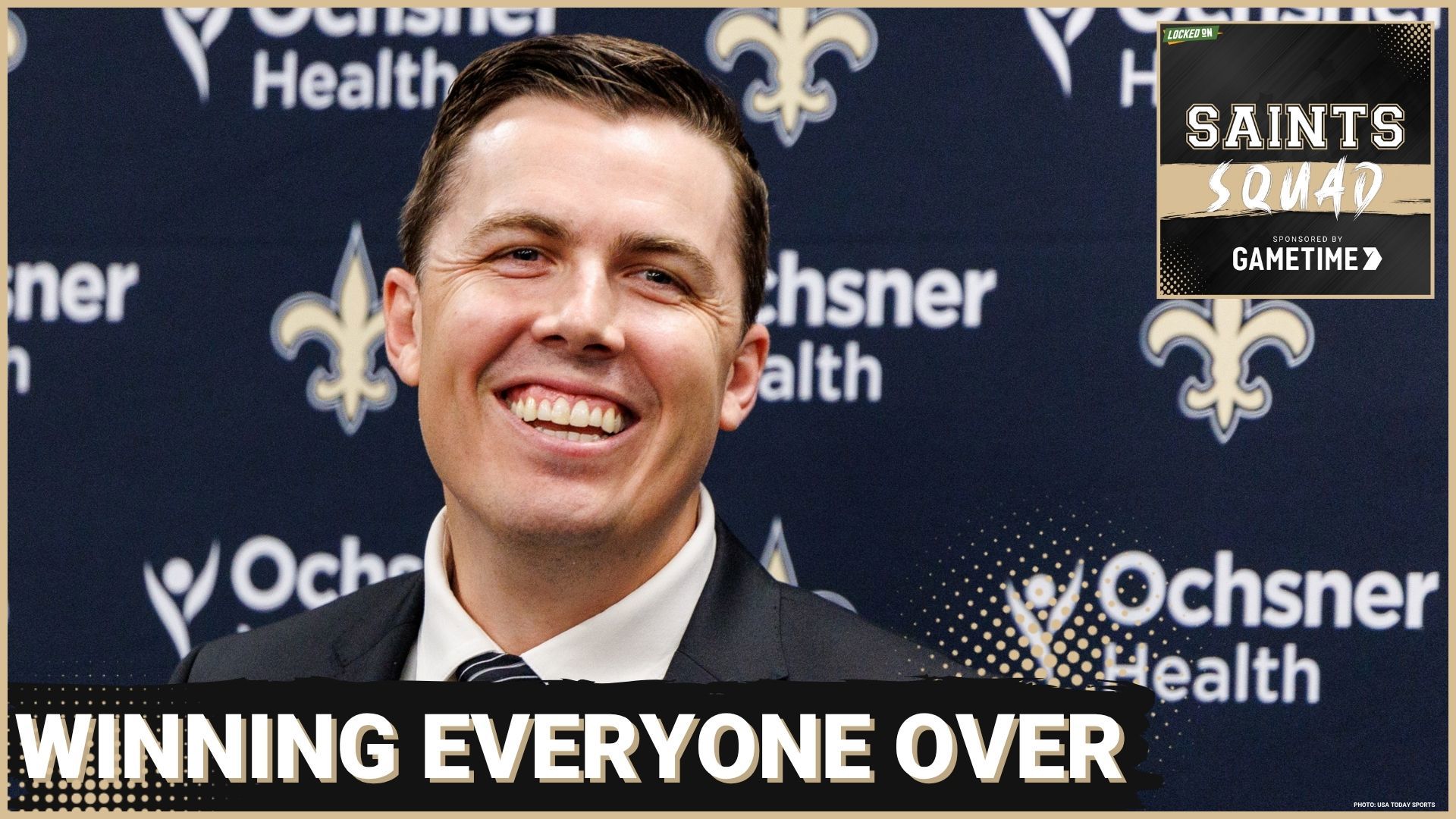 The New Orleans Saints new head coach Kellen Moore has done a good job of winning over fans and players early on in his tenure. What do we want to see in training ca