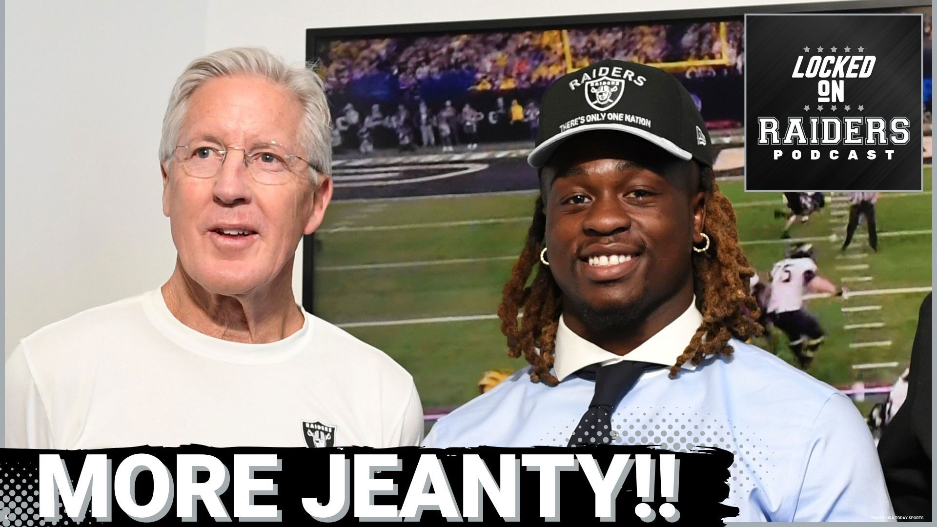 Raiders opened Phase 3 OTAs to the media Wednesday, you'll hear from HC Pete Carroll and Christian Wilkins' status, plus, an interview with Ashton Jeanty's trainer.