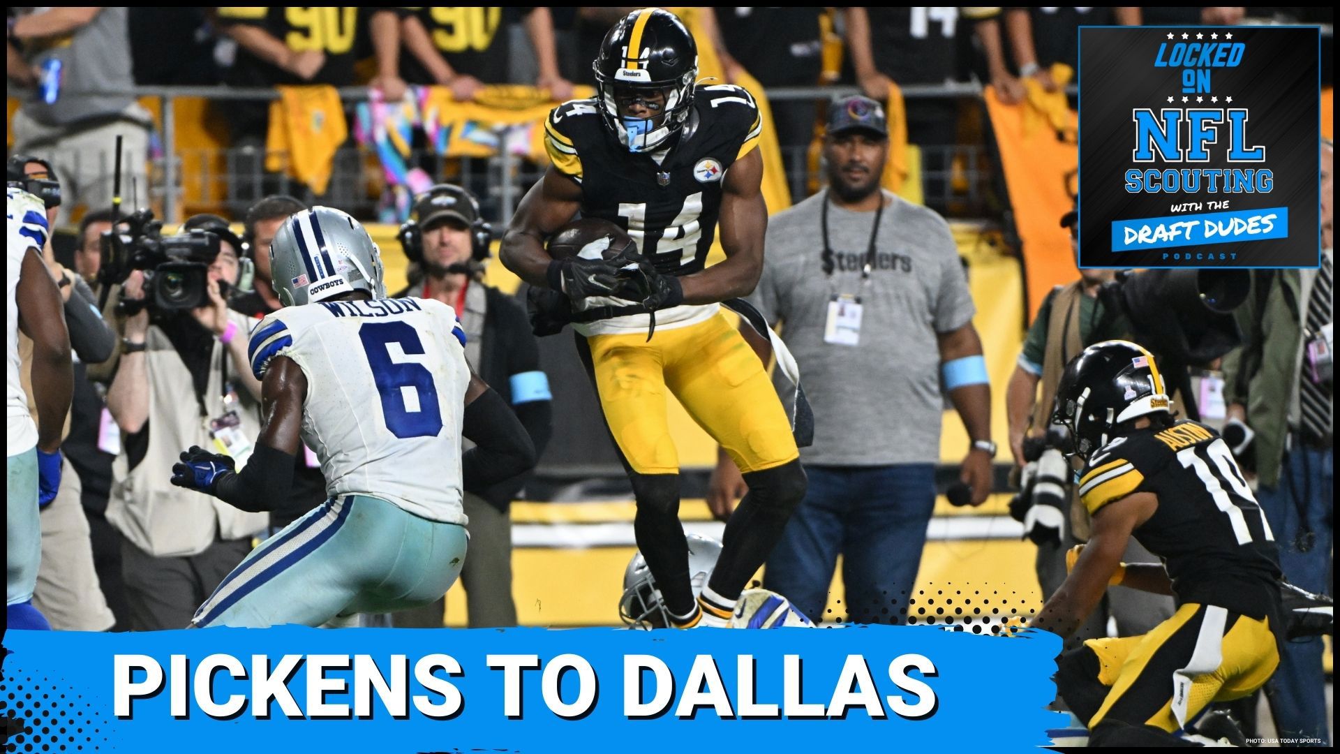 The Dallas Cowboys make a bold move, trading for George Pickens from the Pittsburgh Steelers. Joe Marino and Kyle Crabbs break down the implications of this trade fo