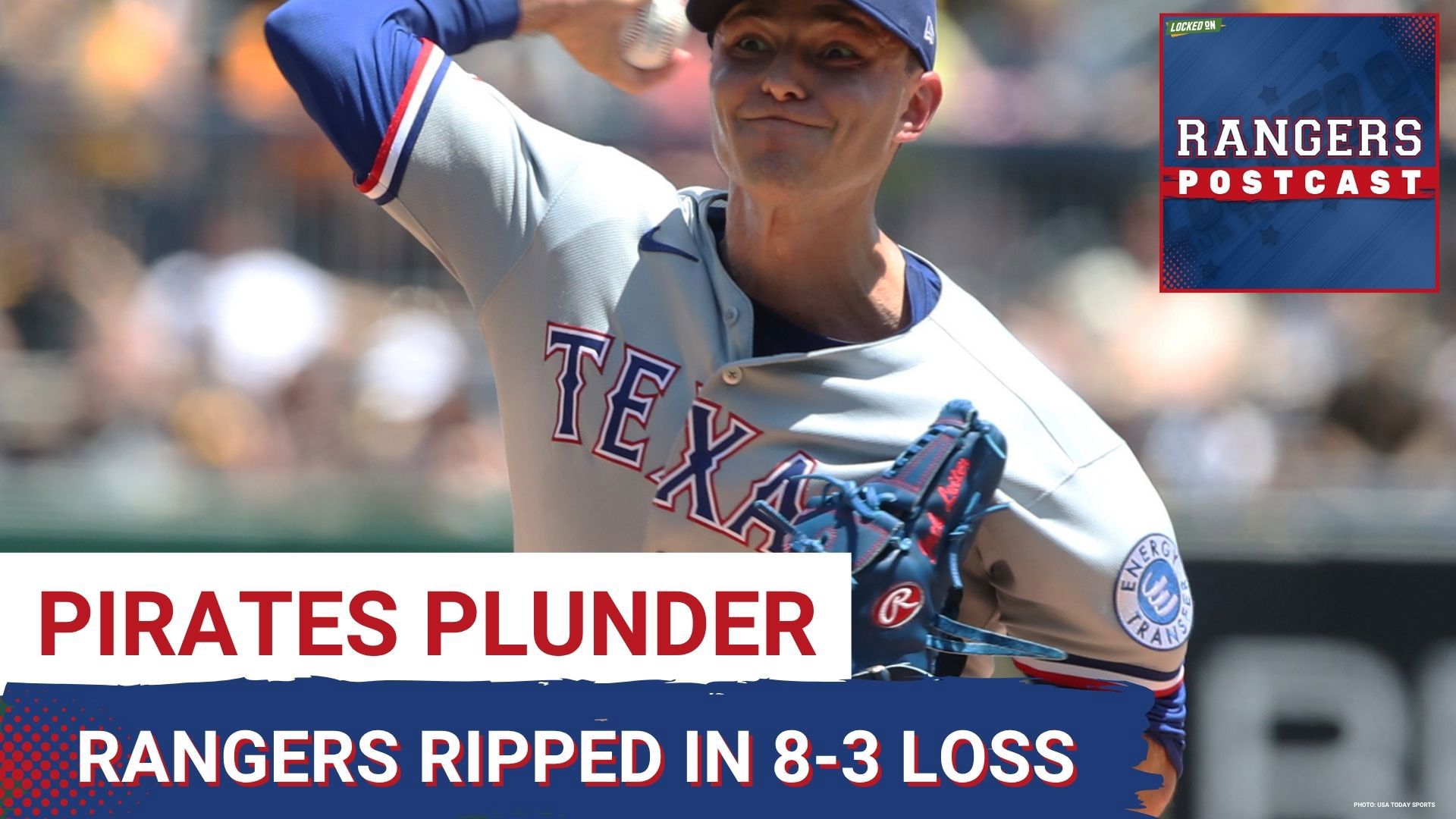 The Rangers couldn't complete the sweep and were ripped by the Pirates 8-3. Jack Leiter took the loss, with RBI's for Josh Smith & Josh Jung.