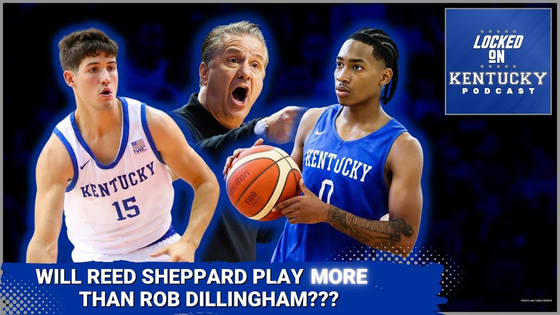 Will Reed Sheppard play OVER Rob Dillingham for Kentucky basketball ...