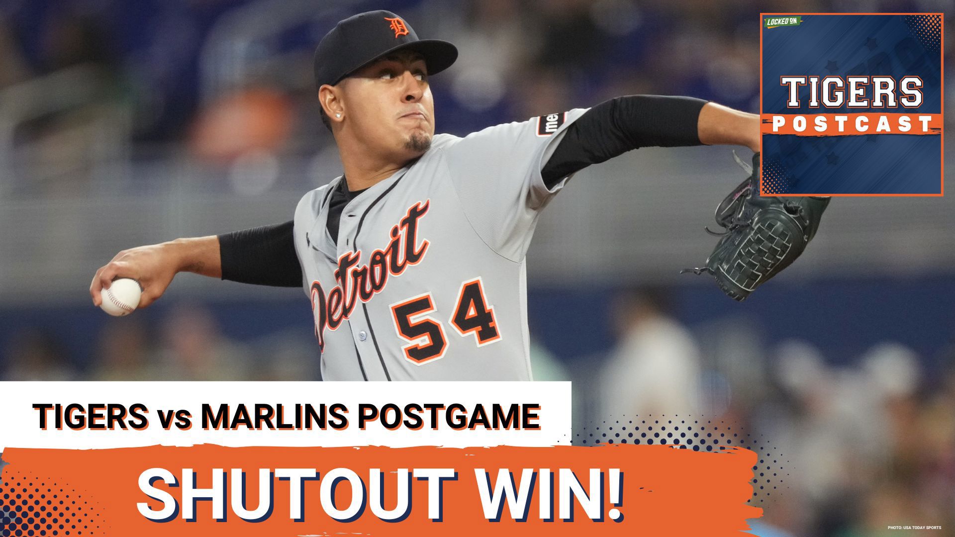 TIGERS POSTCAST: SHUTOUT WIN! Detroit Tigers AVOID Sweep With 2-0 Win Over  Miami Marlins