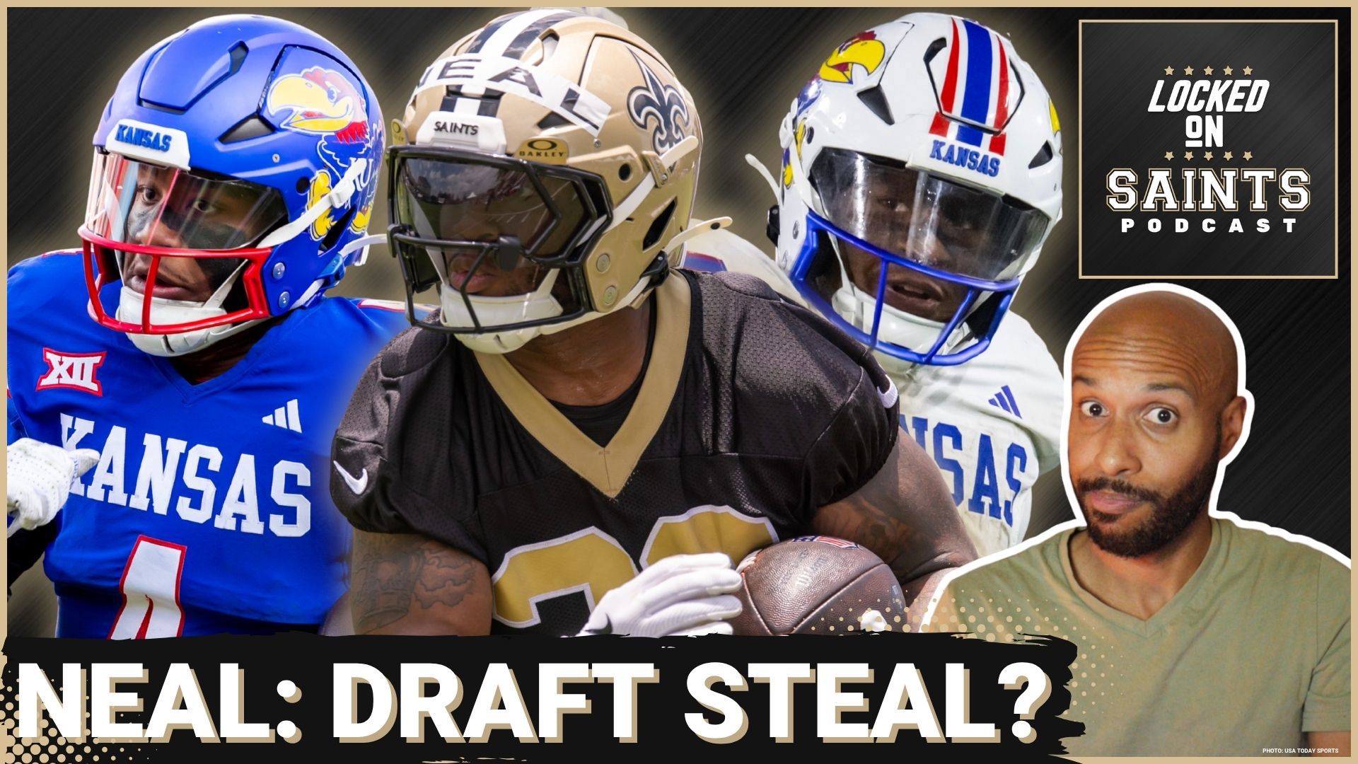 Devin Neal, the New Orleans Saints' 6th round pick, could be the steal of the 2025 NFL Draft.