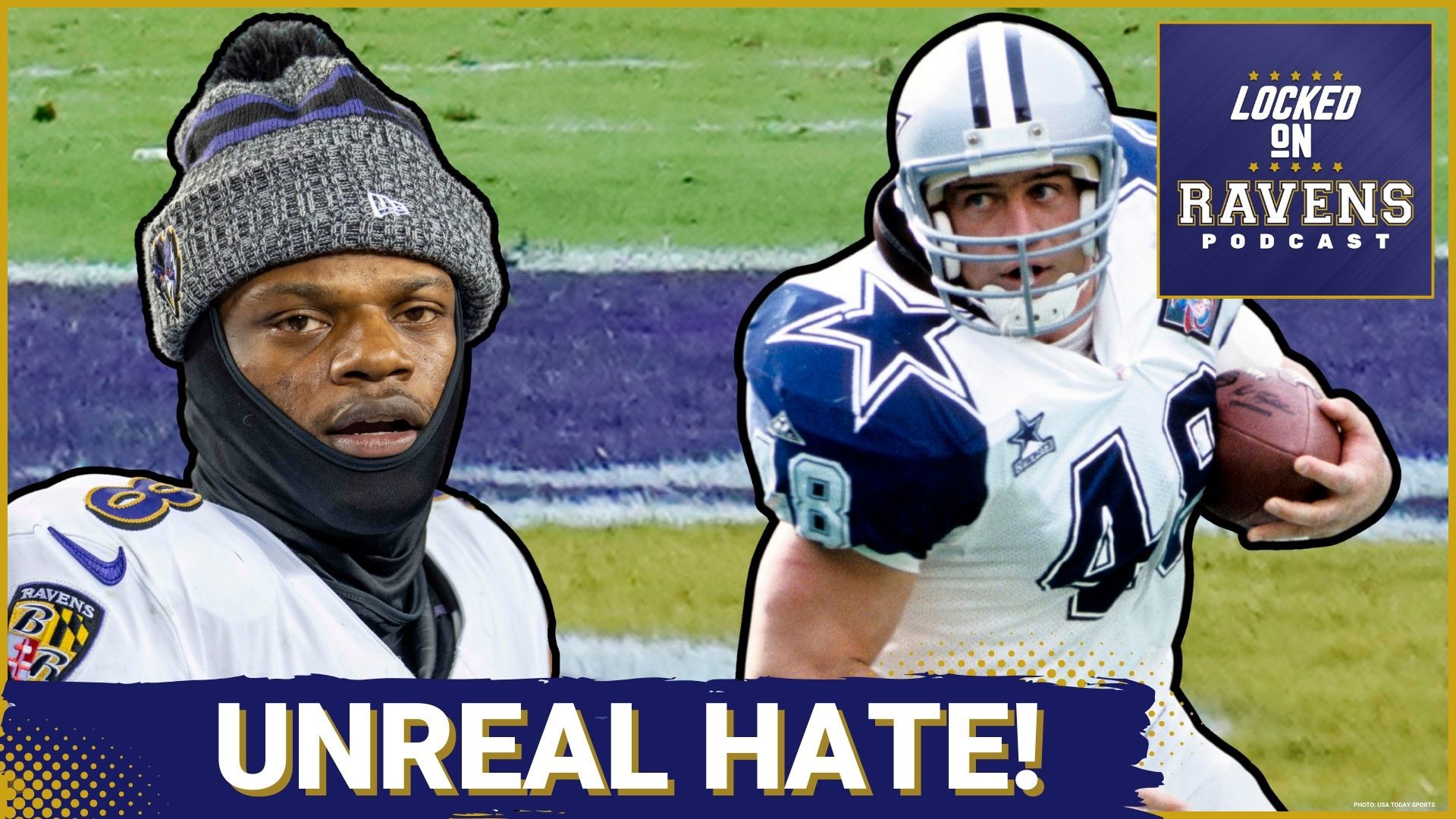We look at a former NFL FB wildly hating on the Baltimore Ravens with Coach Evans, discussing what was said and more.