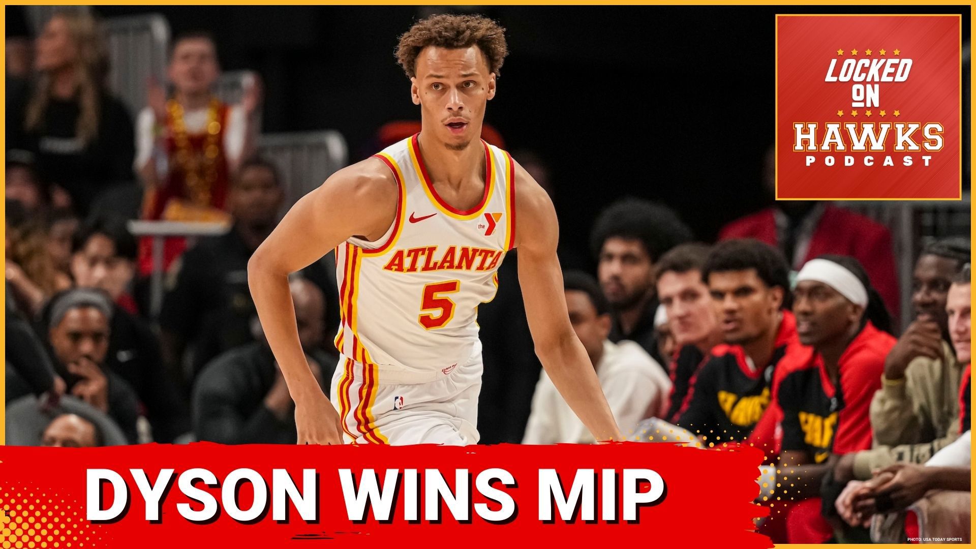 Dyson Daniels won the NBA's Most Improved Player award, and the Locked On Hawks Podcast reacts to the announcement with overall analysis plus insight from Daniels.