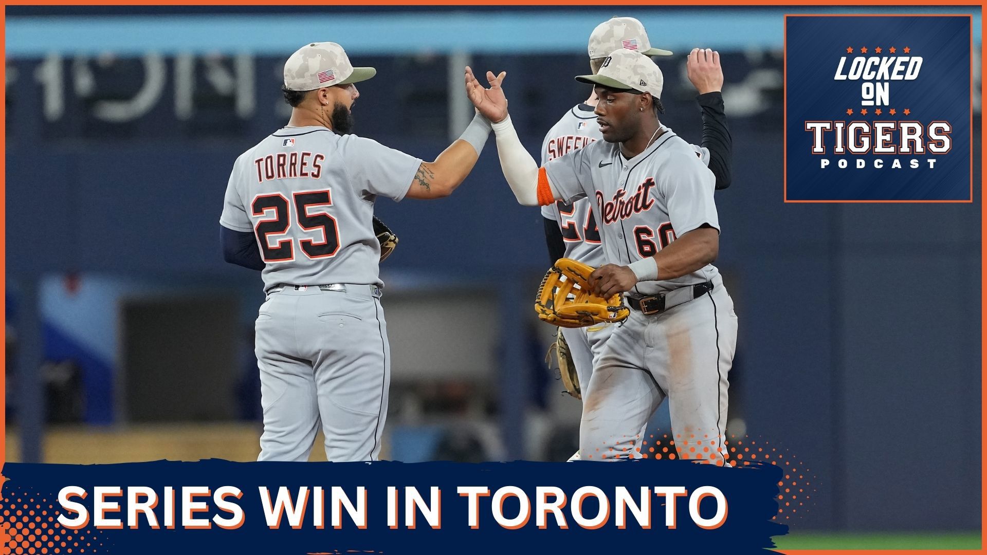 Today we discuss the Detroit Tigers series victory over the Toronto Blue Jays in Toronto. We talk about Jackson Jobe, Spencer Torkelson, Riley Greene, the bullpen