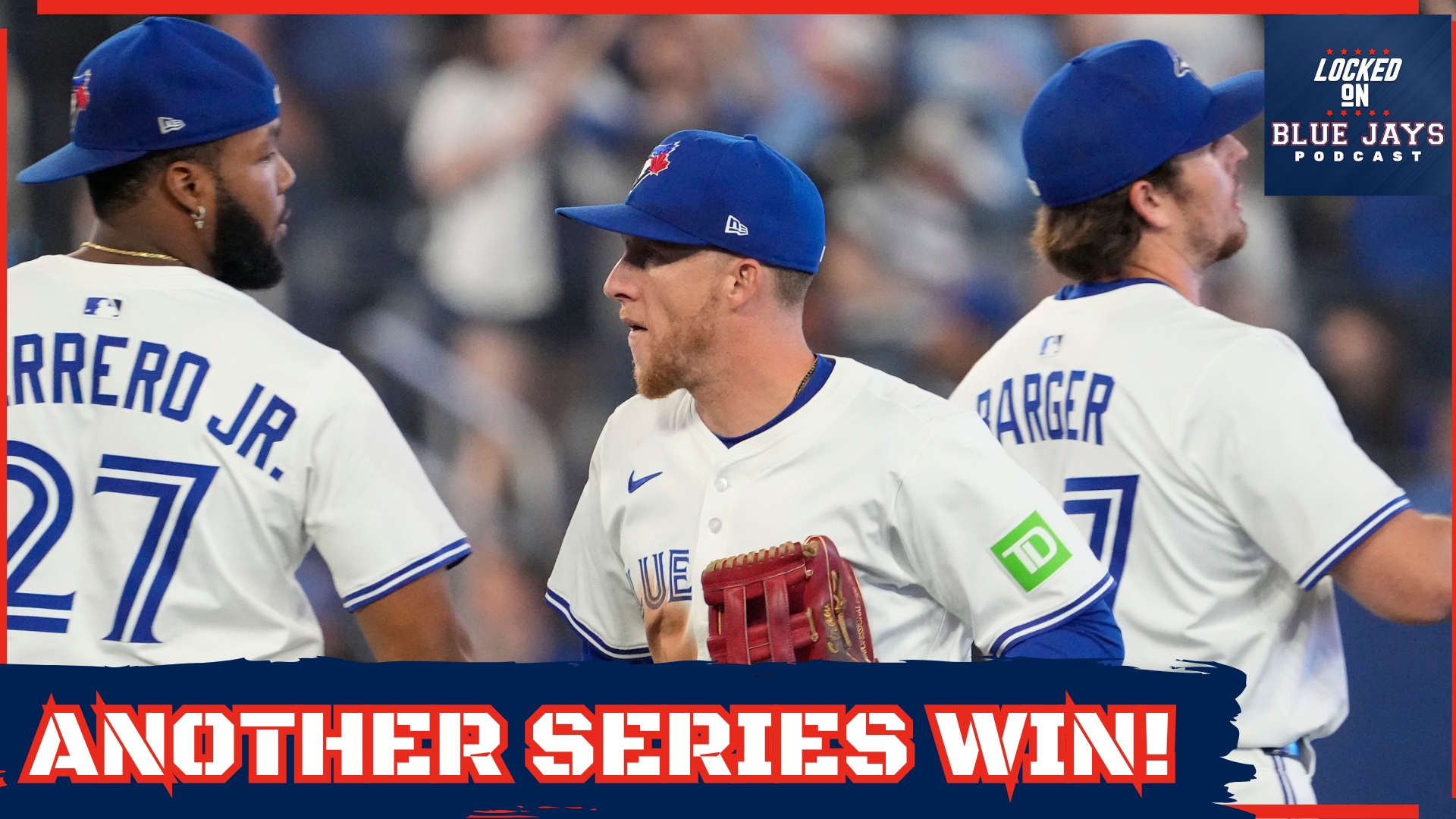 The Toronto Blue Jays win their third series in a row, beating the Philadelphia Phillies 9-1 in the rubber match of the three game set. The bottom of the order conti