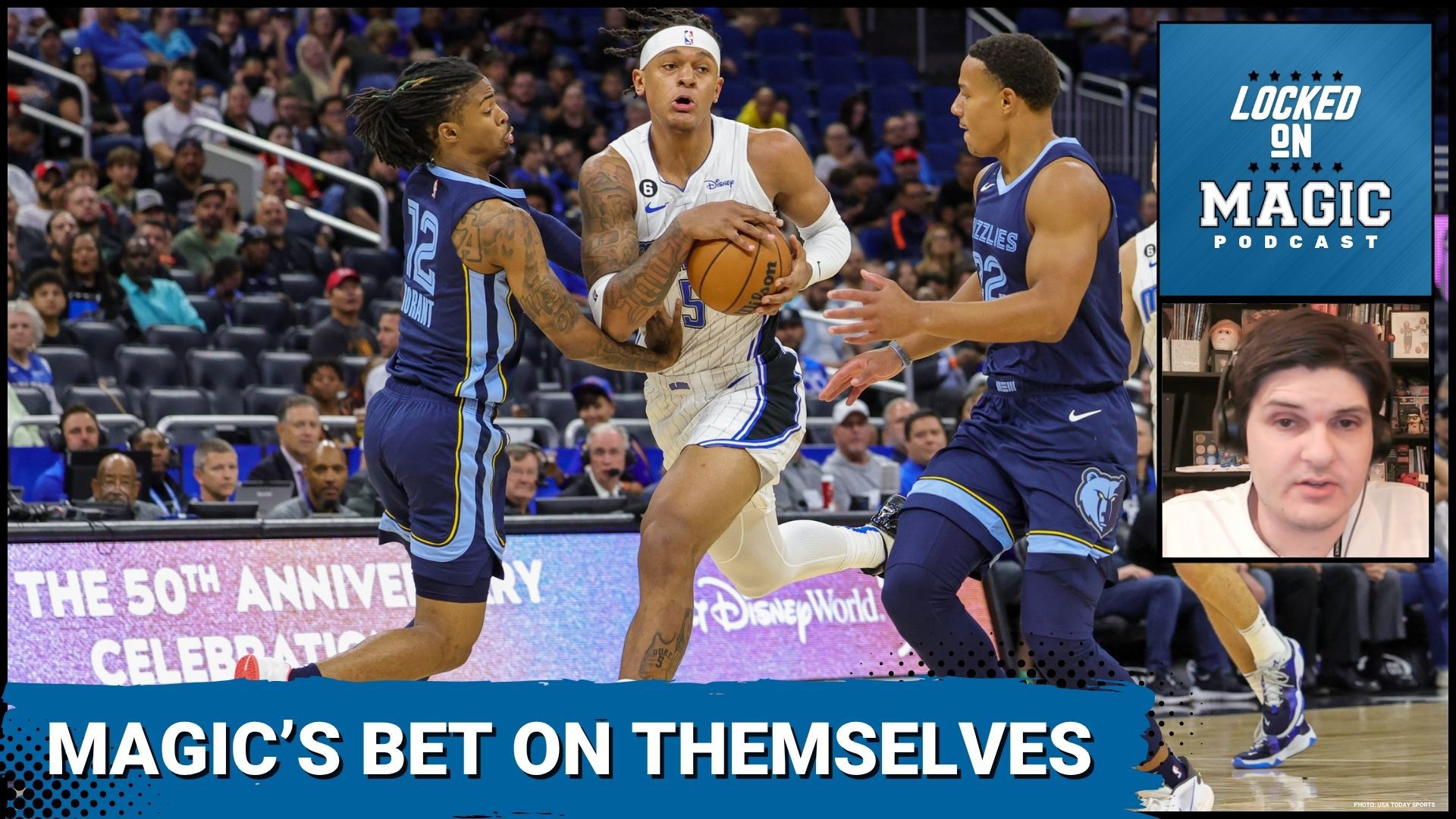 The Orlando Magic acquire Desmond Bane in a major trade, signaling their intent to contend. Bane speaks to media, setting high expectations for the team's future.