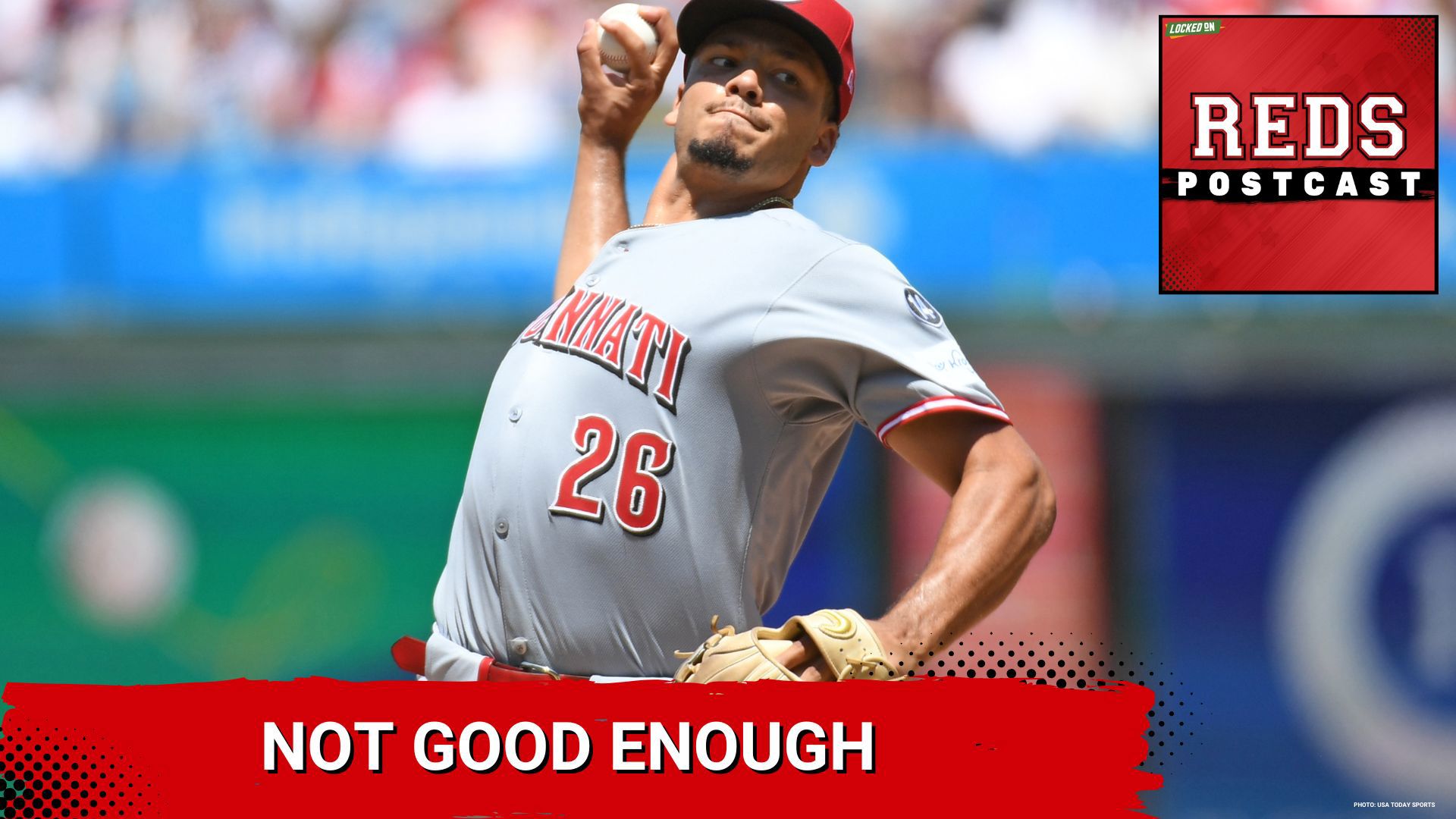 The Cincinnati Reds fell 3-1 to the Philadelphia Phillies on Sunday at Citizens Bank Park, dropping the rubber match of the series.